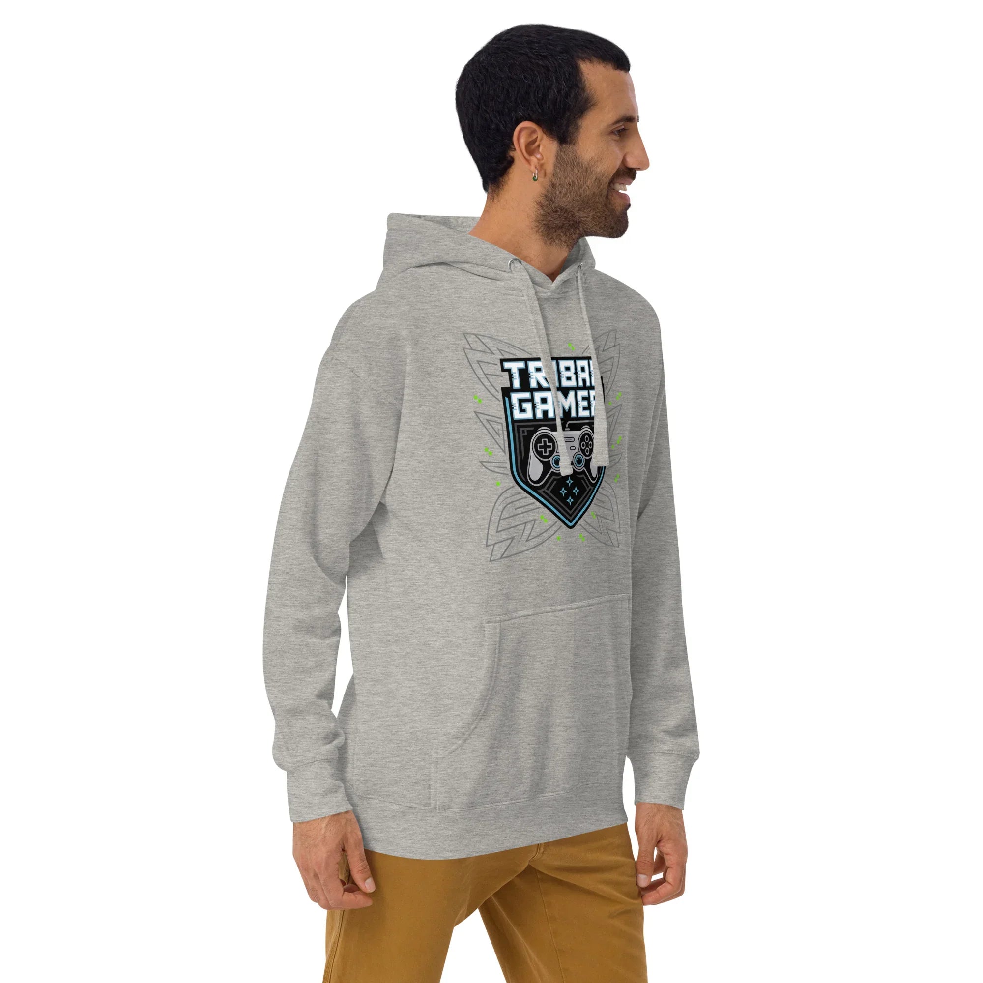 Tribal Gamer Hoodie – Esports Gaming Hoodie with Controller Crest Design - RaZits