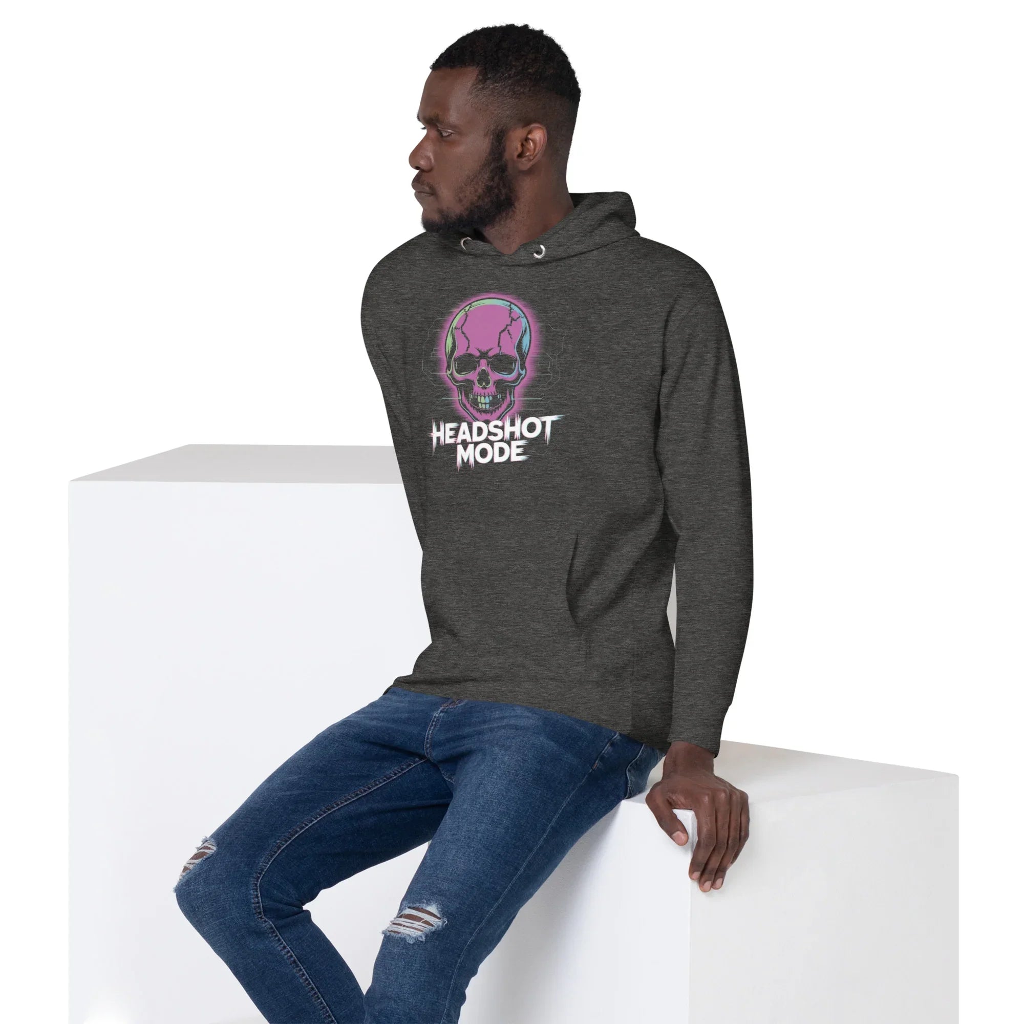 Cyberpunk Hoodie – Neon Skull Gaming Hoodie for Esports Players - RaZits