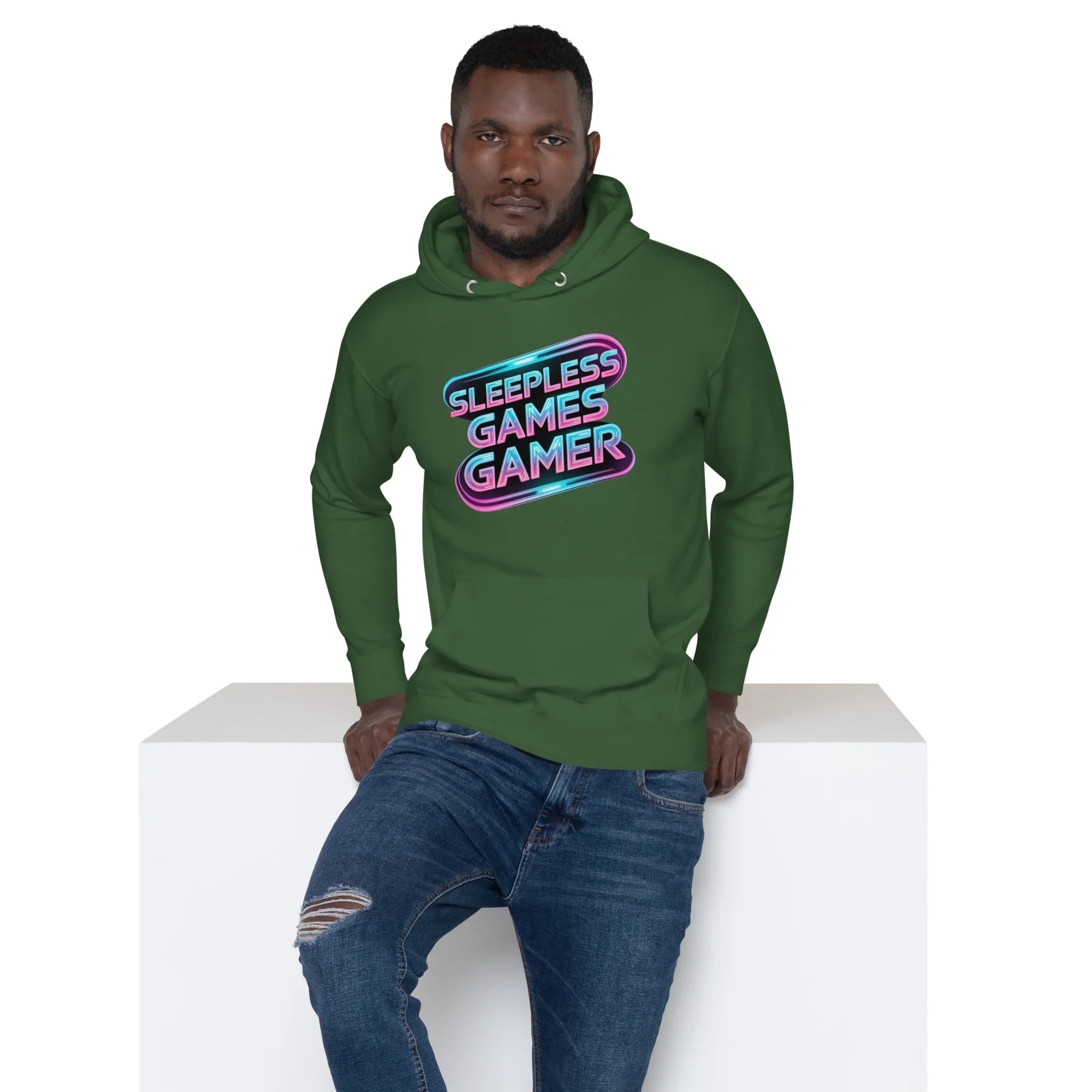 Sleepless Games Gamer Neon Hoodie - RaZits
