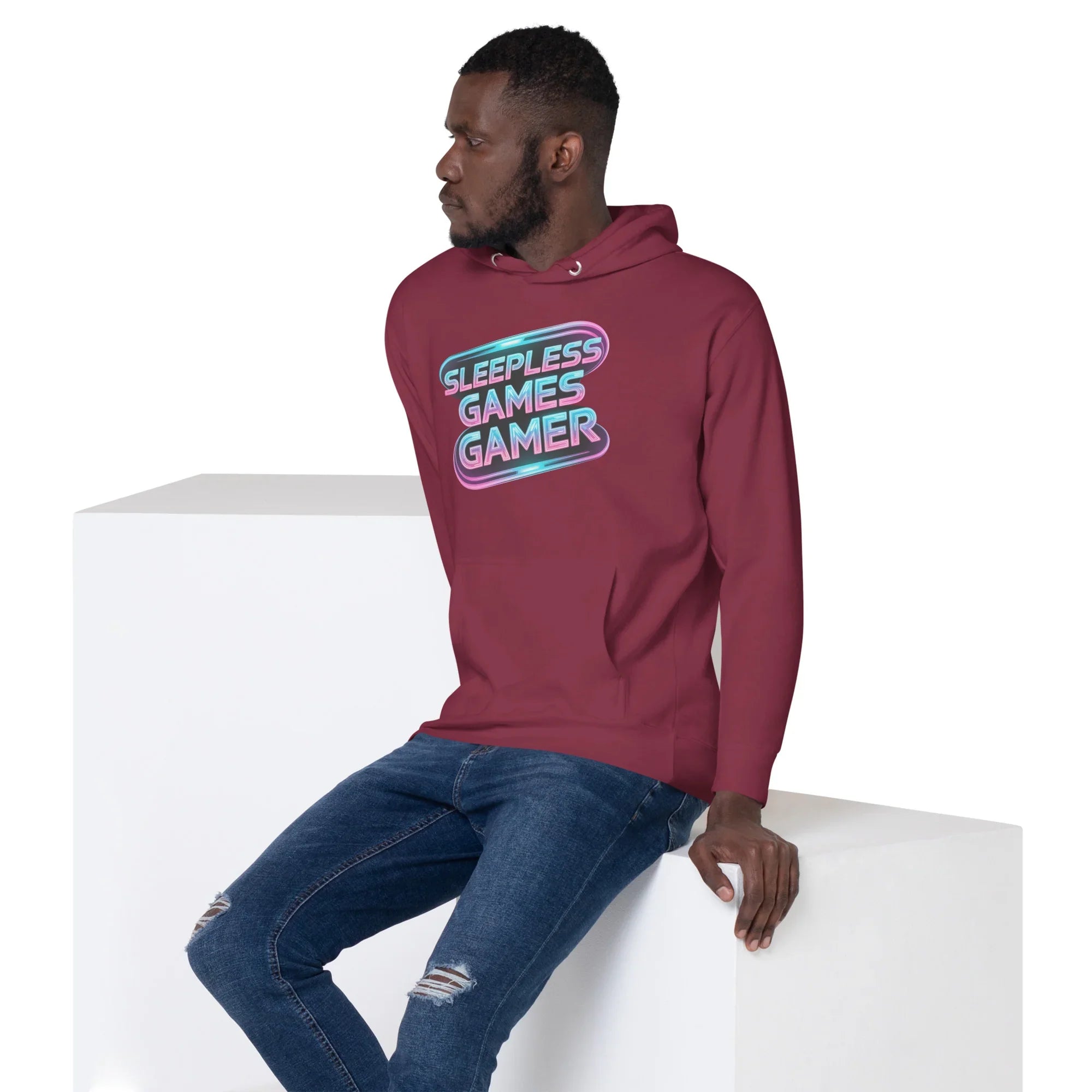 Sleepless Games Gamer Neon Hoodie - RaZits