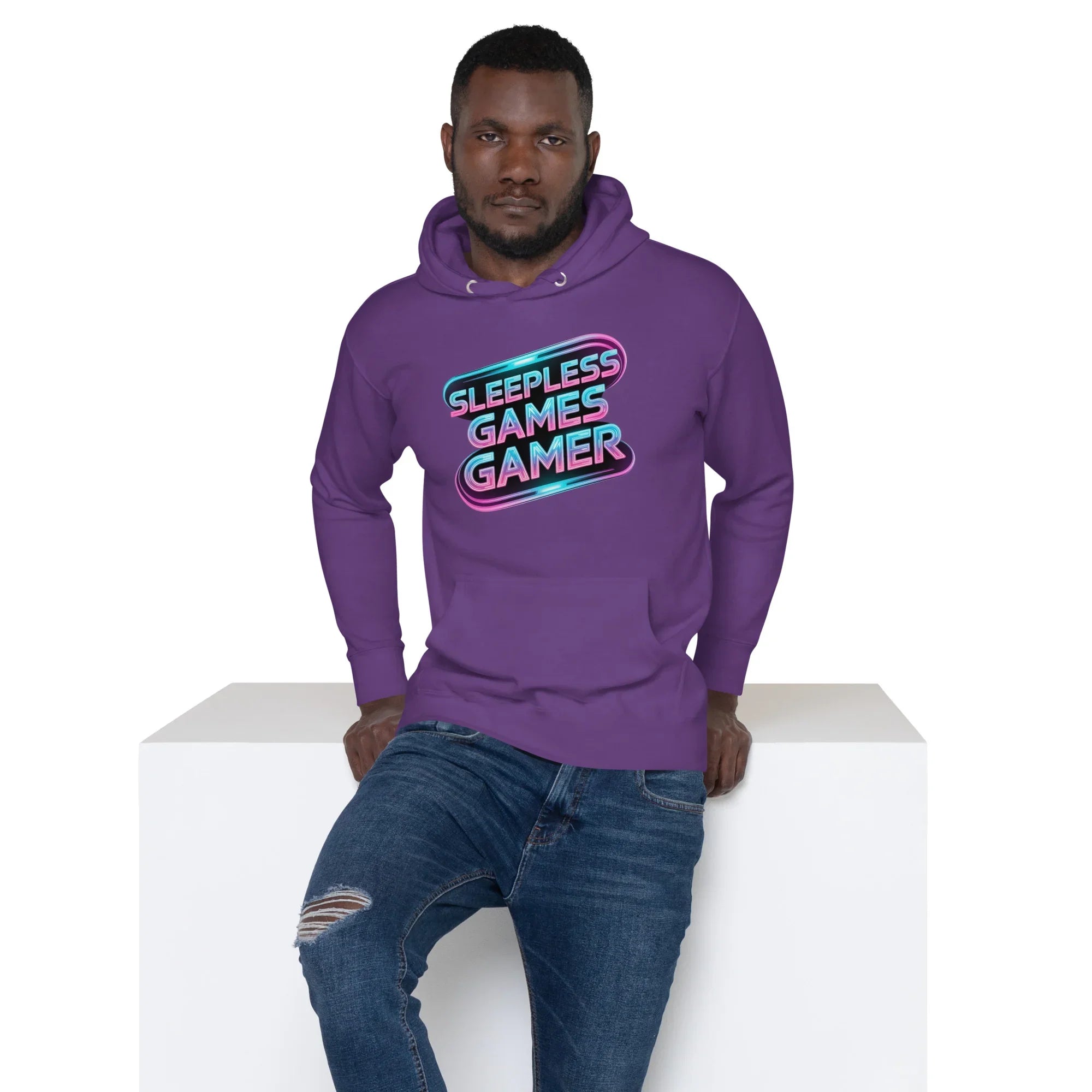 Sleepless Games Gamer Neon Hoodie - RaZits