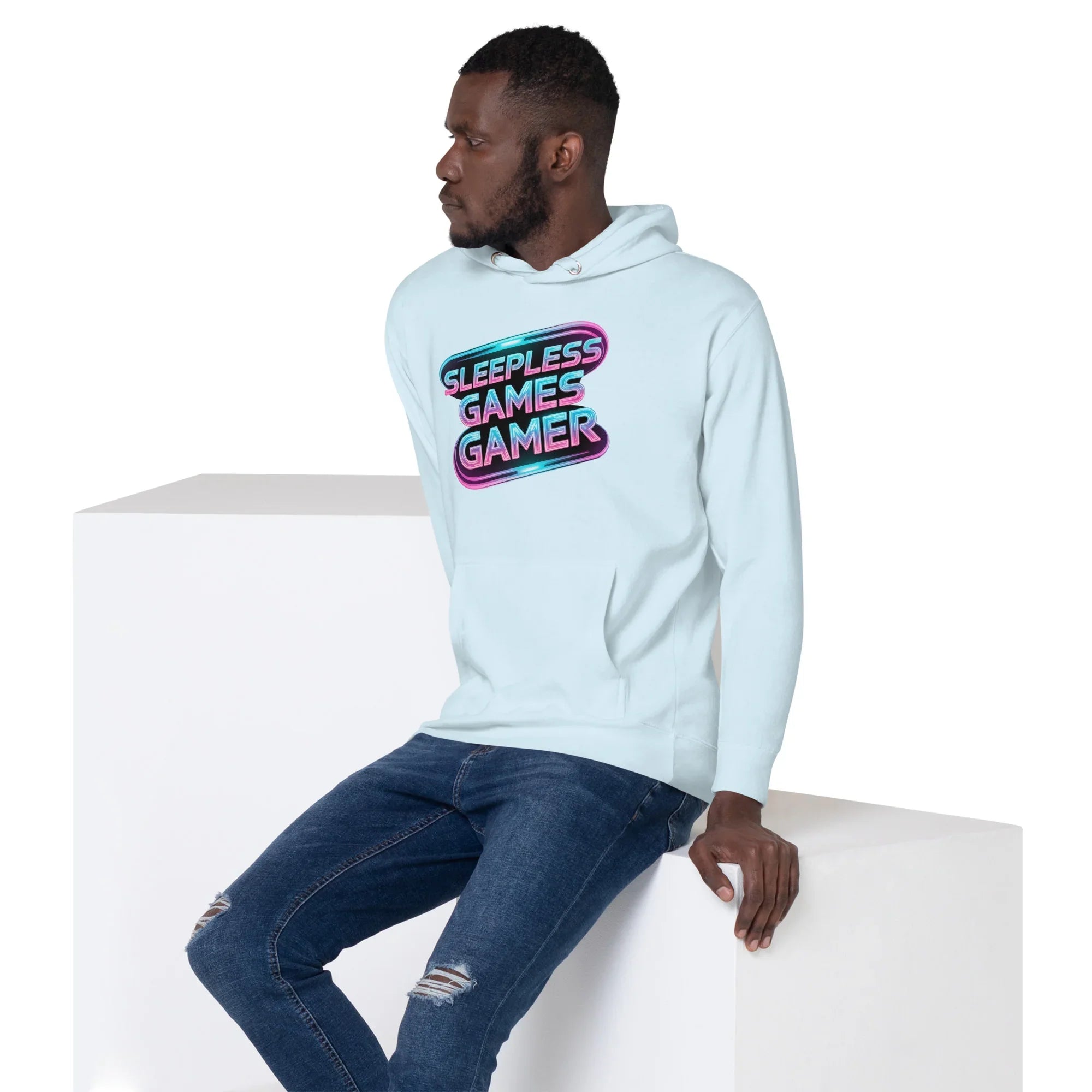 Sleepless Games Gamer Neon Hoodie - RaZits