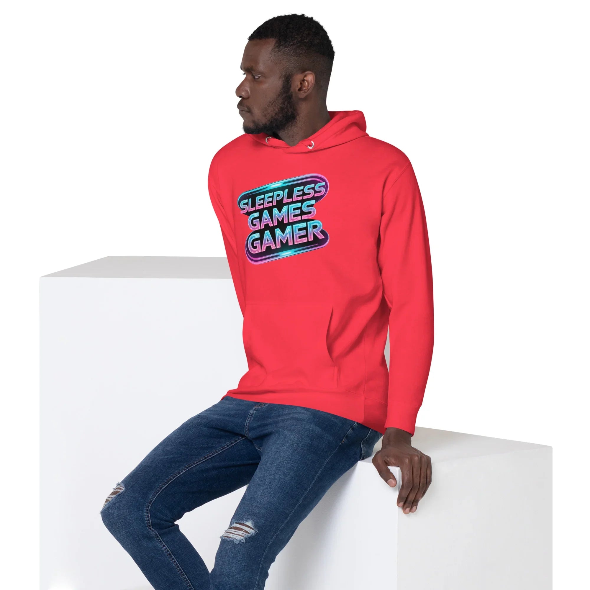 Sleepless Games Gamer Neon Hoodie - RaZits
