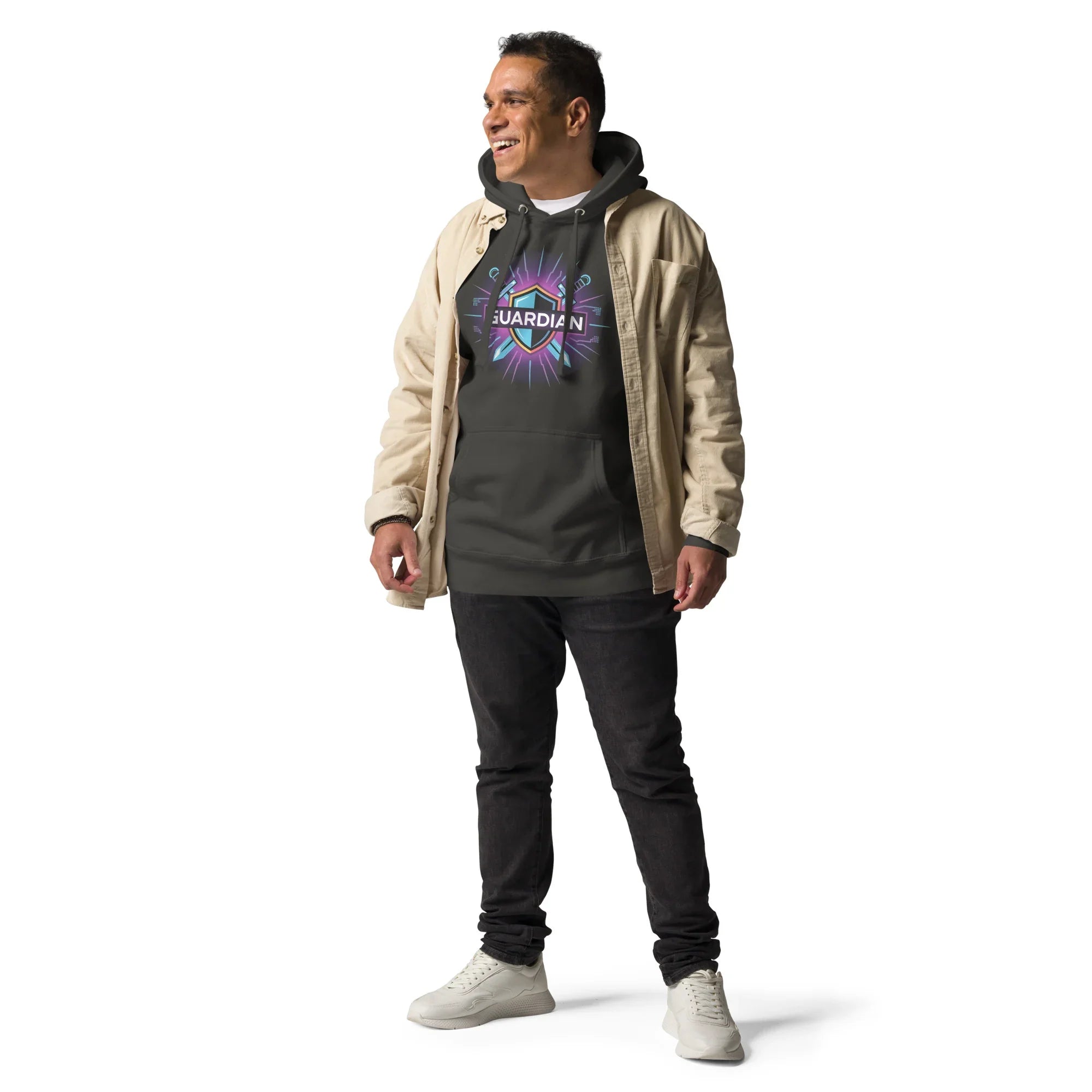 Guardian Hoodie – Gaming Shield Hoodie with Warrior Esports Design - RaZits