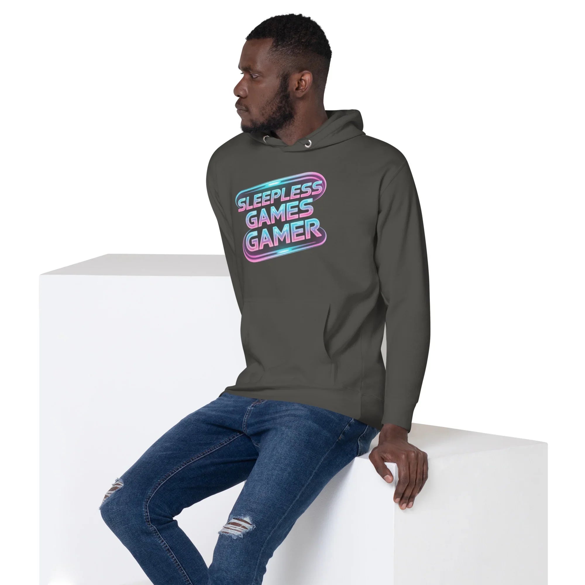 Sleepless Games Gamer Neon Hoodie - RaZits