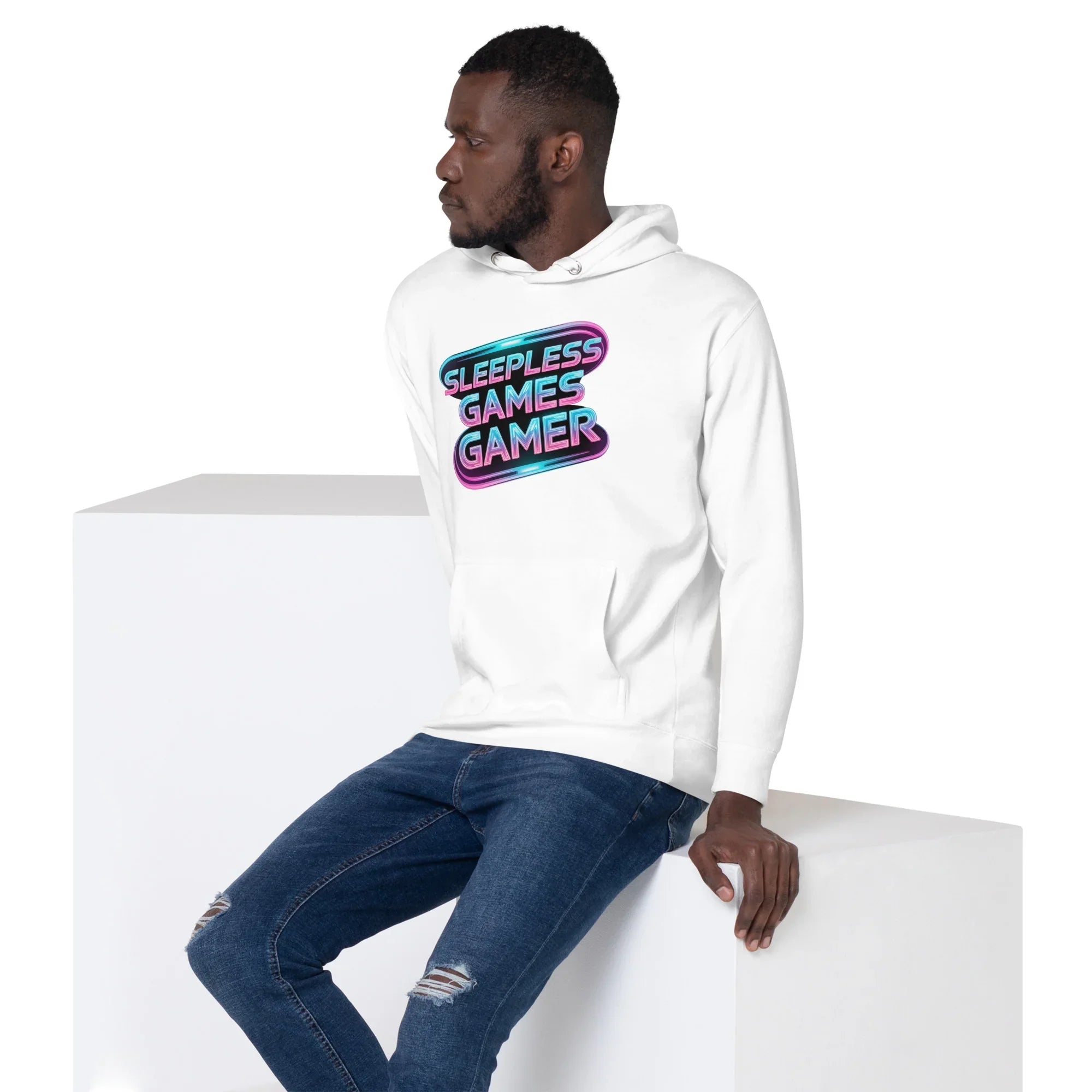 Sleepless Games Gamer Neon Hoodie - RaZits