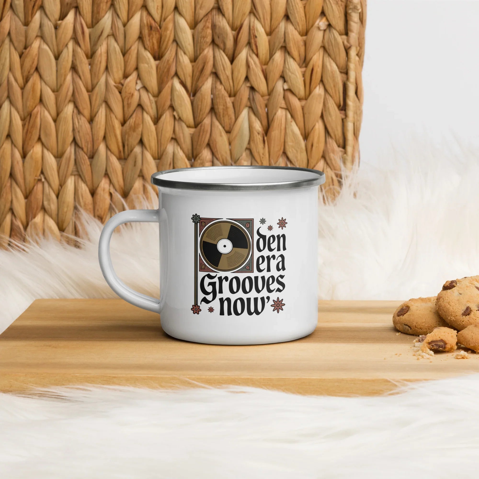 Golden Era Grooves Now Vinyl Art Mug - RaZits