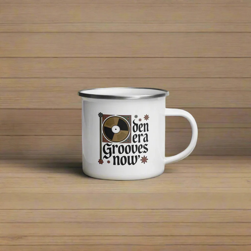 Golden Era Grooves Now Vinyl Art Mug - RaZits