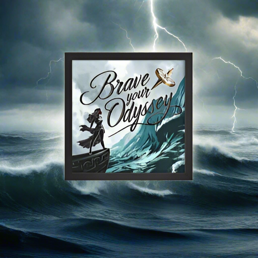 Brave Your Odyssey - Girl on a Boat.