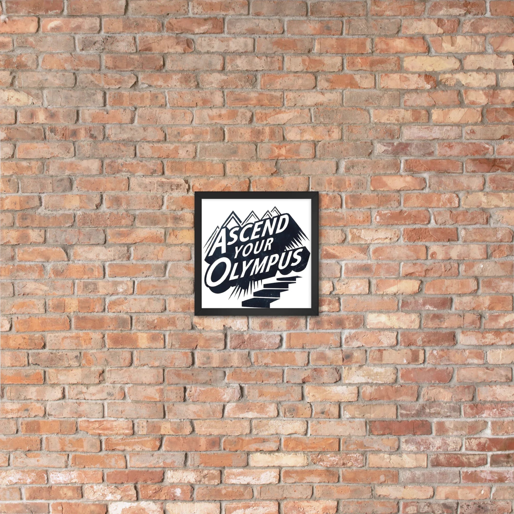 Ascend Your Olympus - Vintage Design Wall Art - RaZits