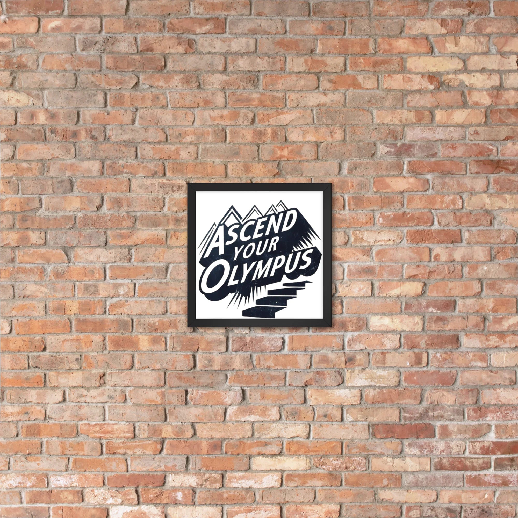 Ascend Your Olympus - Vintage Design Wall Art - RaZits