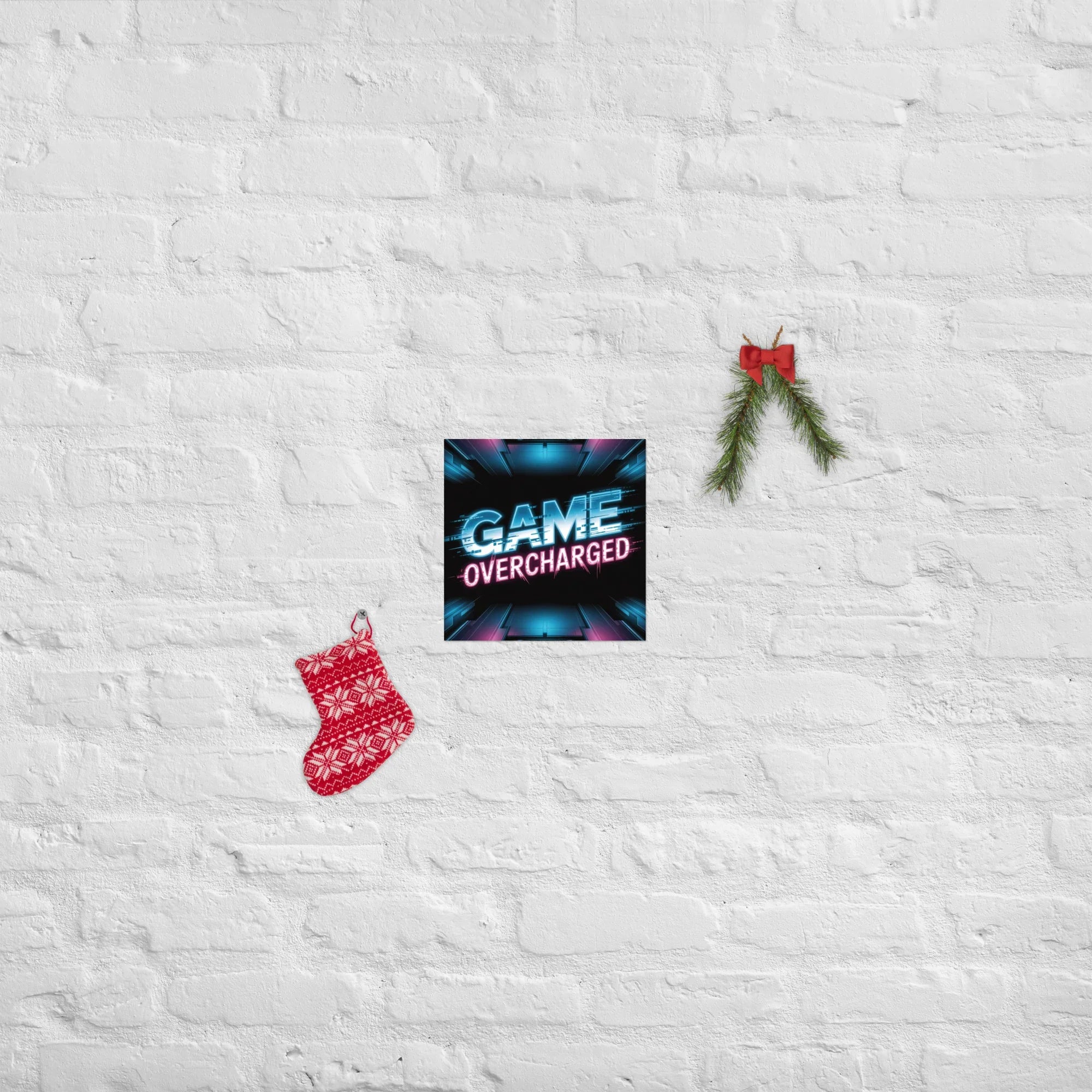 Cyberpunk Gaming Poster – Futuristic Art Print & Neon City Wall Decor for Gamers - RaZits