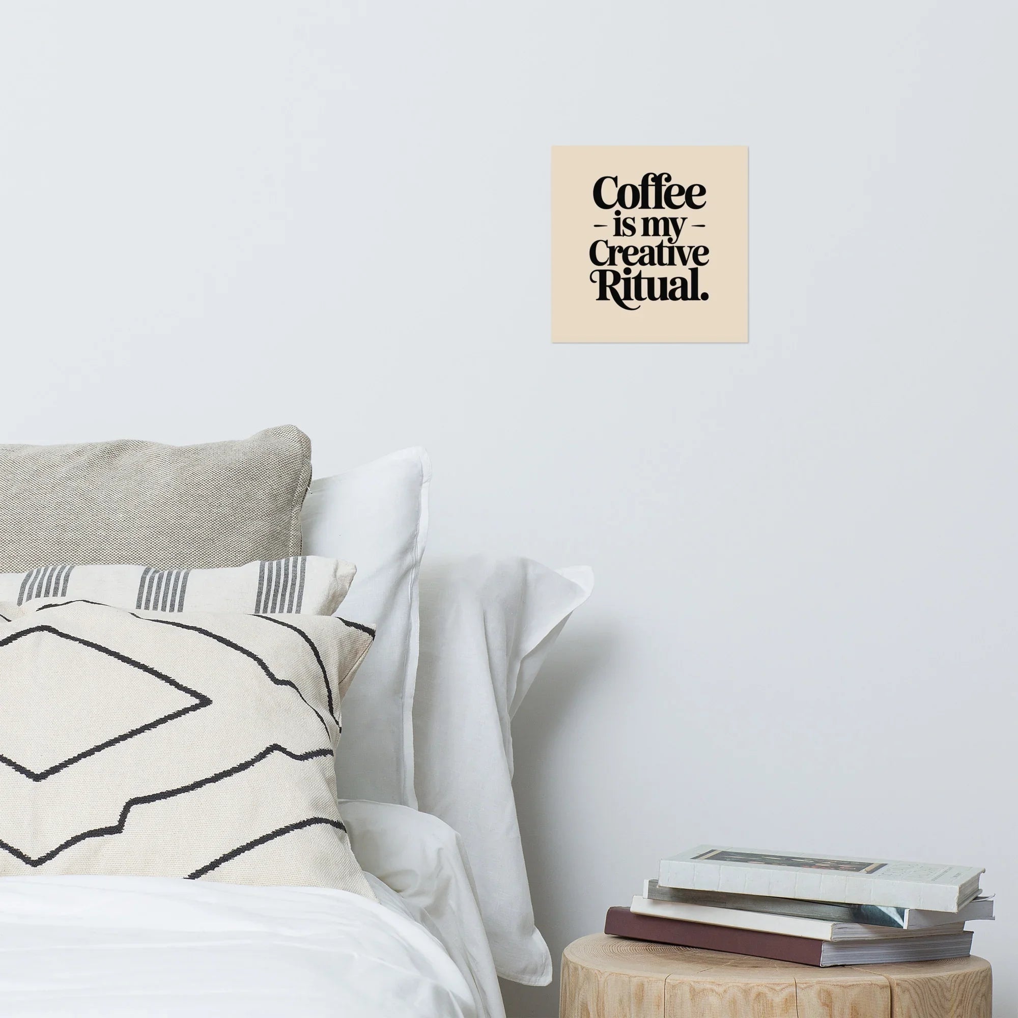 Creative Ritual Wall Art – Bold Coffee Studio Print - RaZits