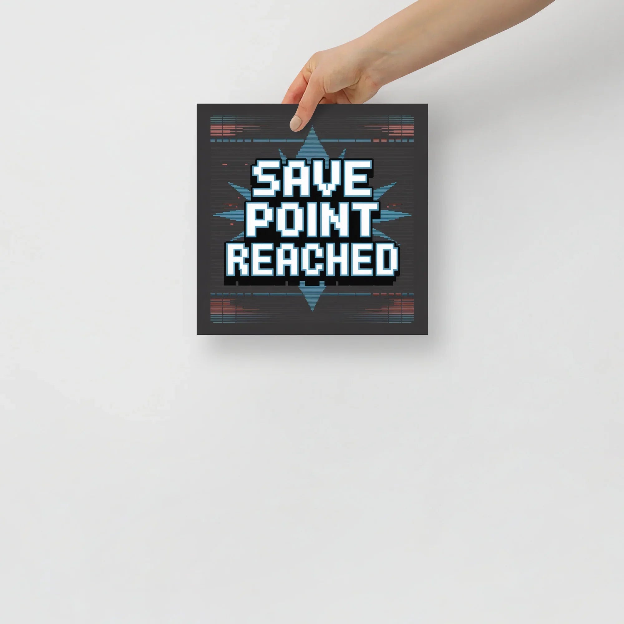 Save Point Reached Gaming Poster - RaZits
