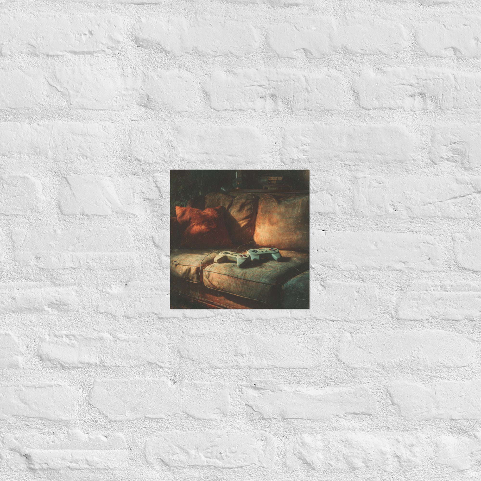 Detail of Second Seat Player 2 poster, 10×10 inch
