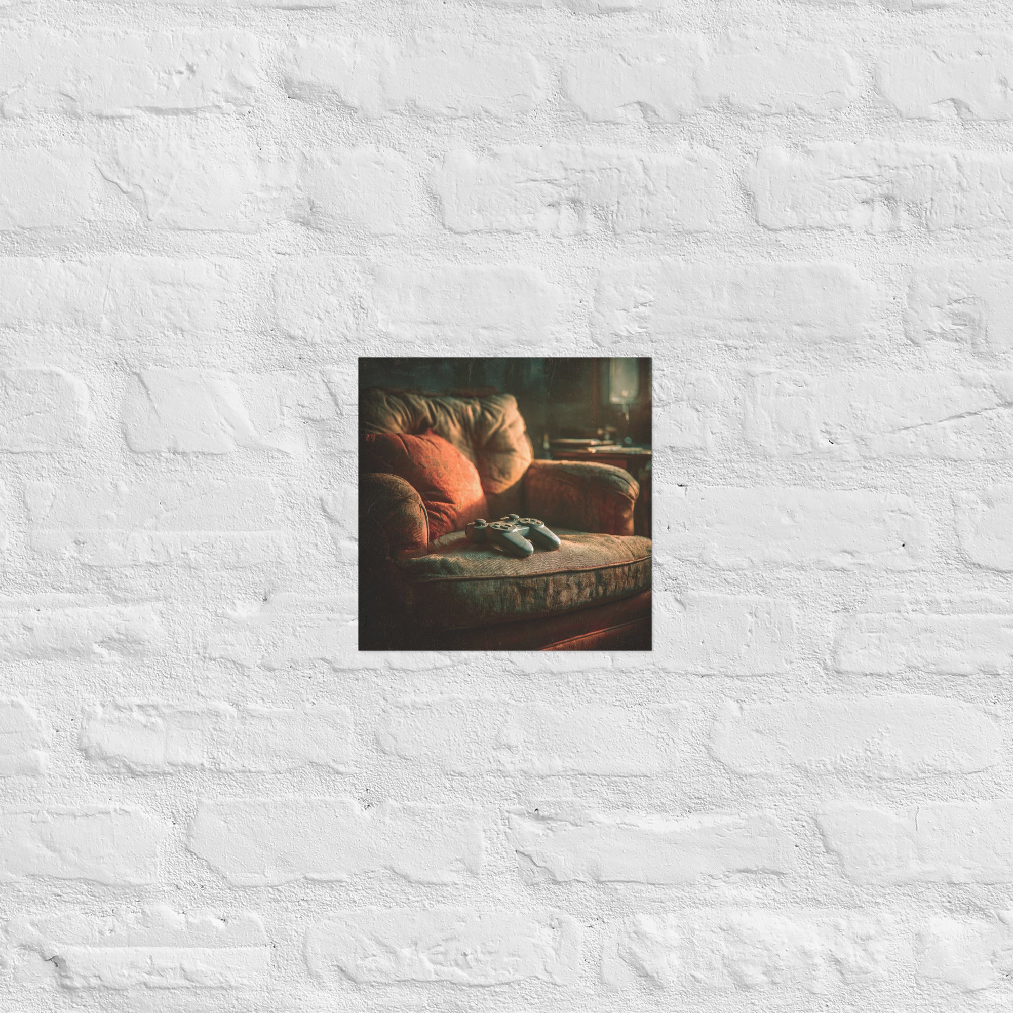 Detail of Good Seat poster, 10×10 inch