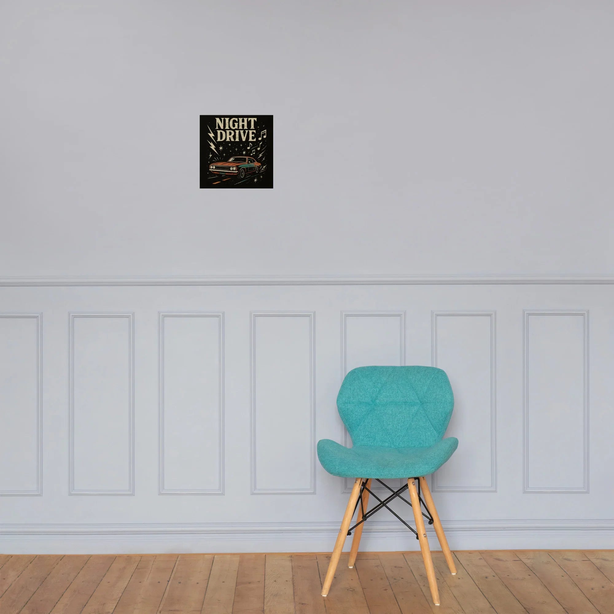 Night Drive Poster – Moody Retro Roadtrip - RaZits