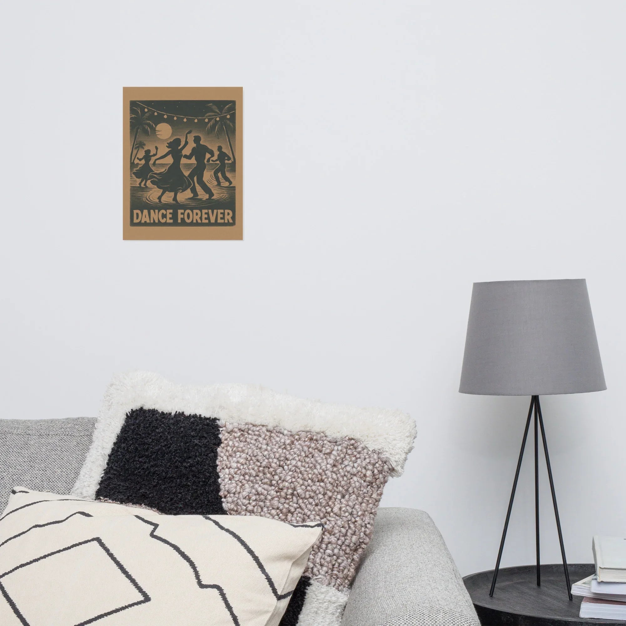 Dance Forever Poster – Vintage Beach Boogie Aesthetic - RaZits