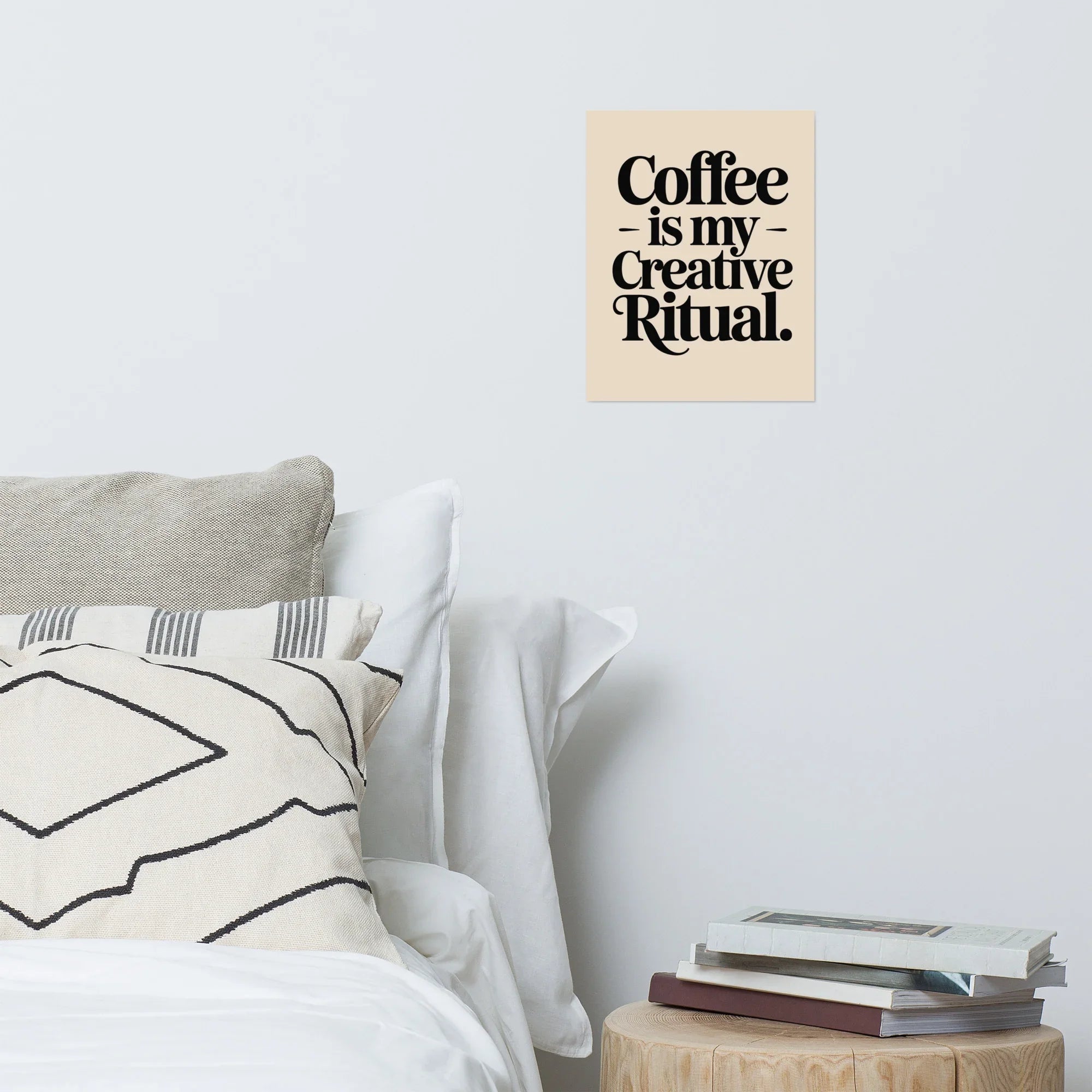 Creative Ritual Wall Art – Bold Coffee Studio Print - RaZits