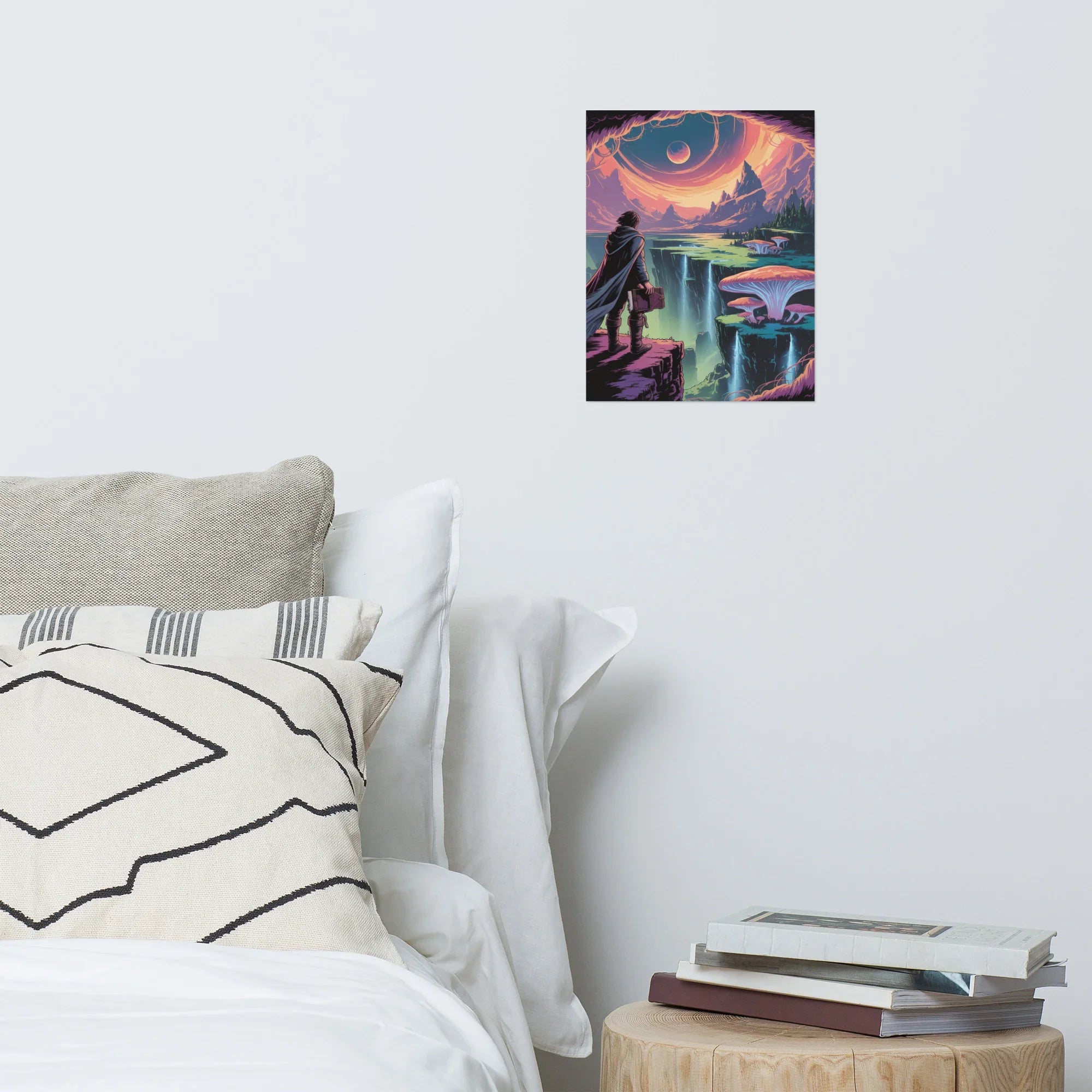 Beyond the Rift - Fantasy Explorer Gaming Poster - RaZits