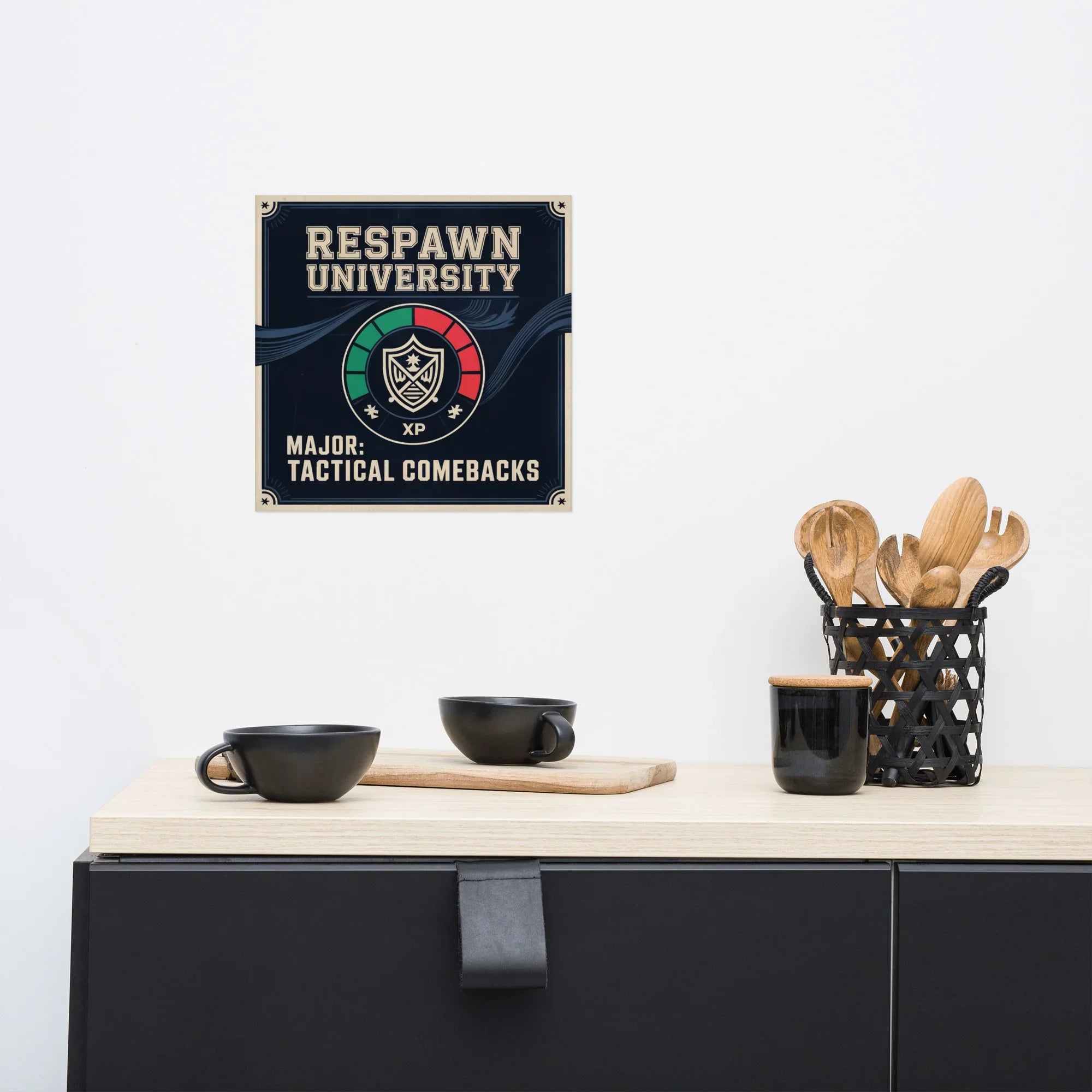 Respawn University Poster – Tactical Gamer Wall Art - RaZits