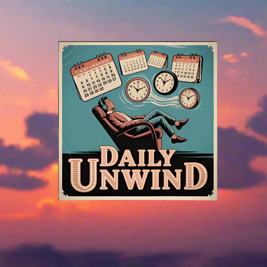 Daily Unwind Poster – Lo-Fi Relaxation & Chill Decor - RaZits