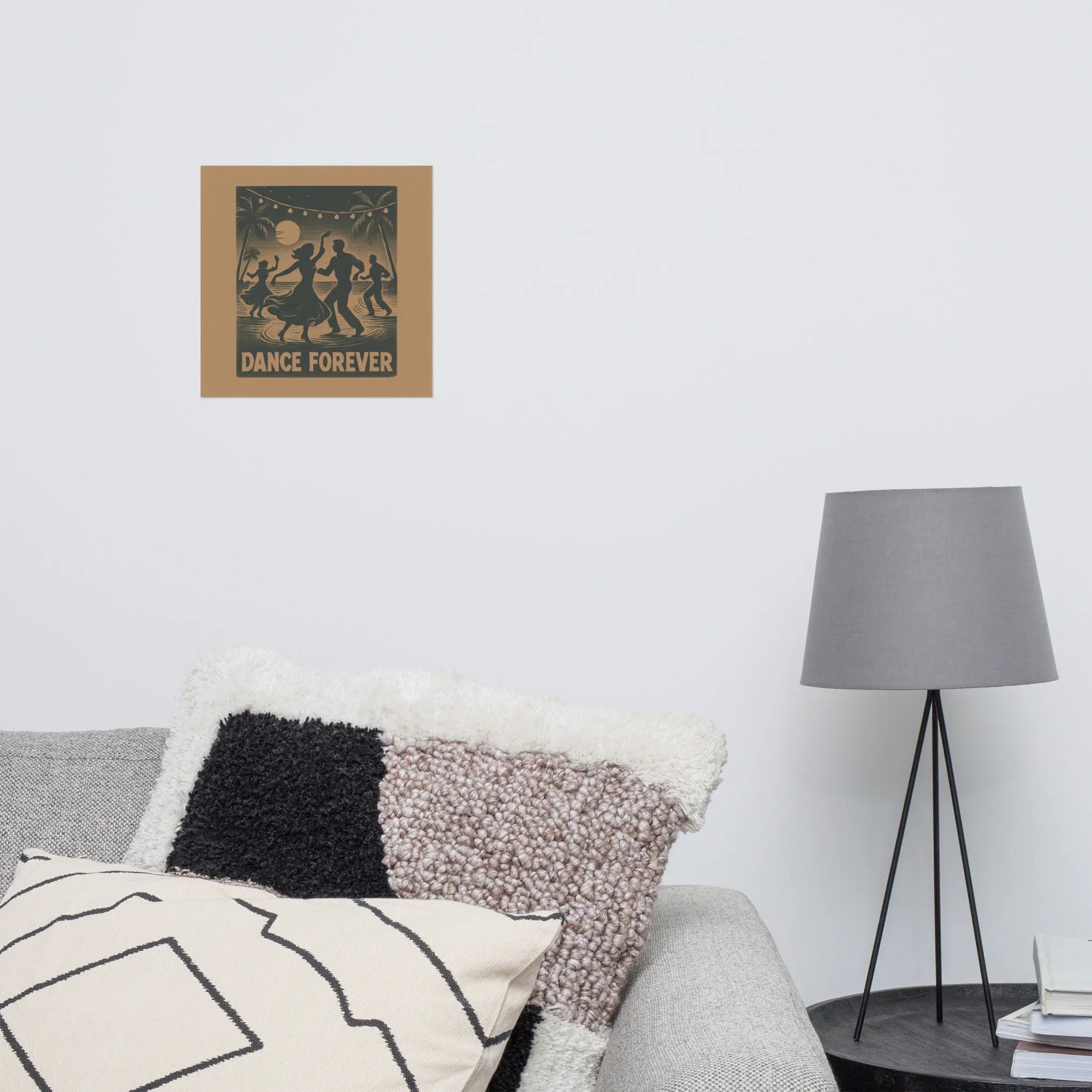 Dance Forever Poster – Vintage Beach Boogie Aesthetic - RaZits