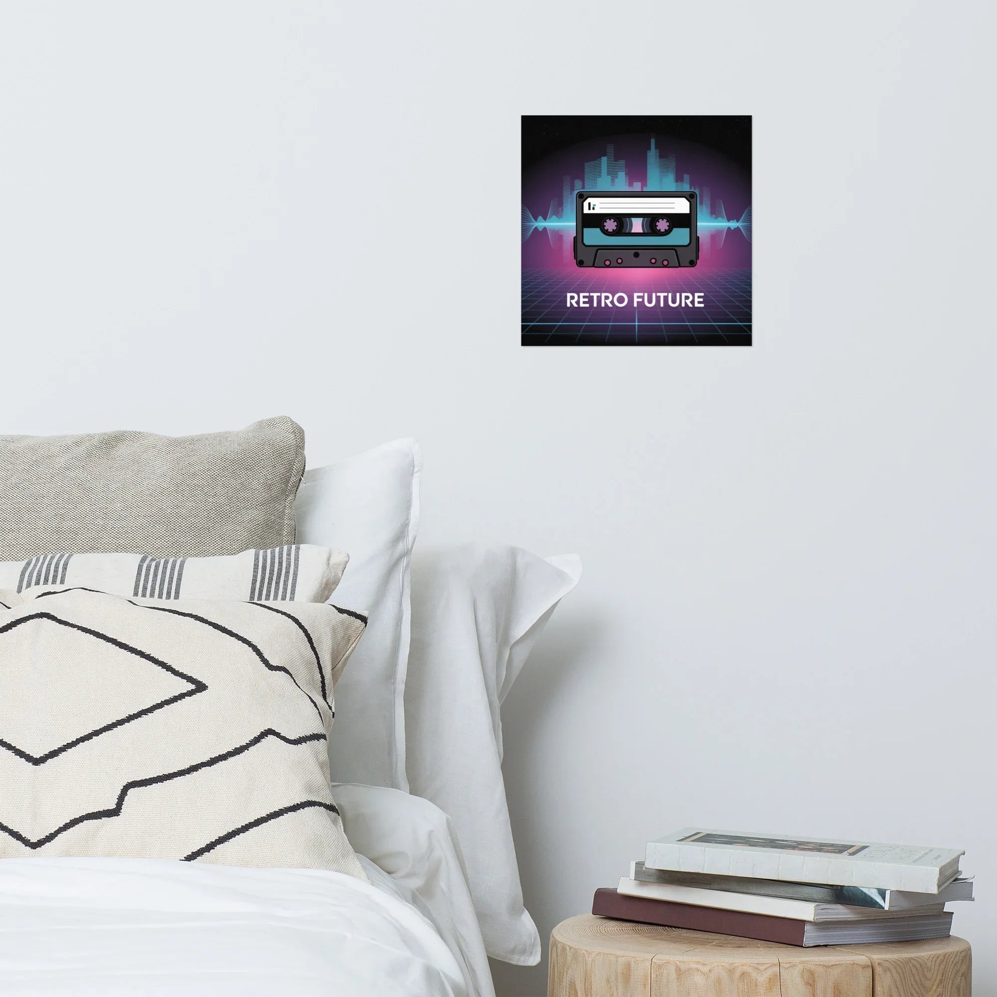 Retro Future Poster – Synthwave Vaporwave Aesthetic - RaZits