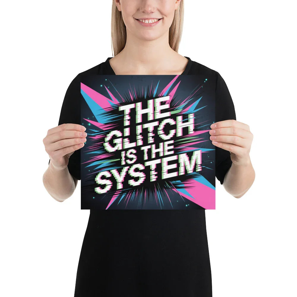 The Glitch Is The System – Cyberpunk Glitch Art for Gamers - RaZits