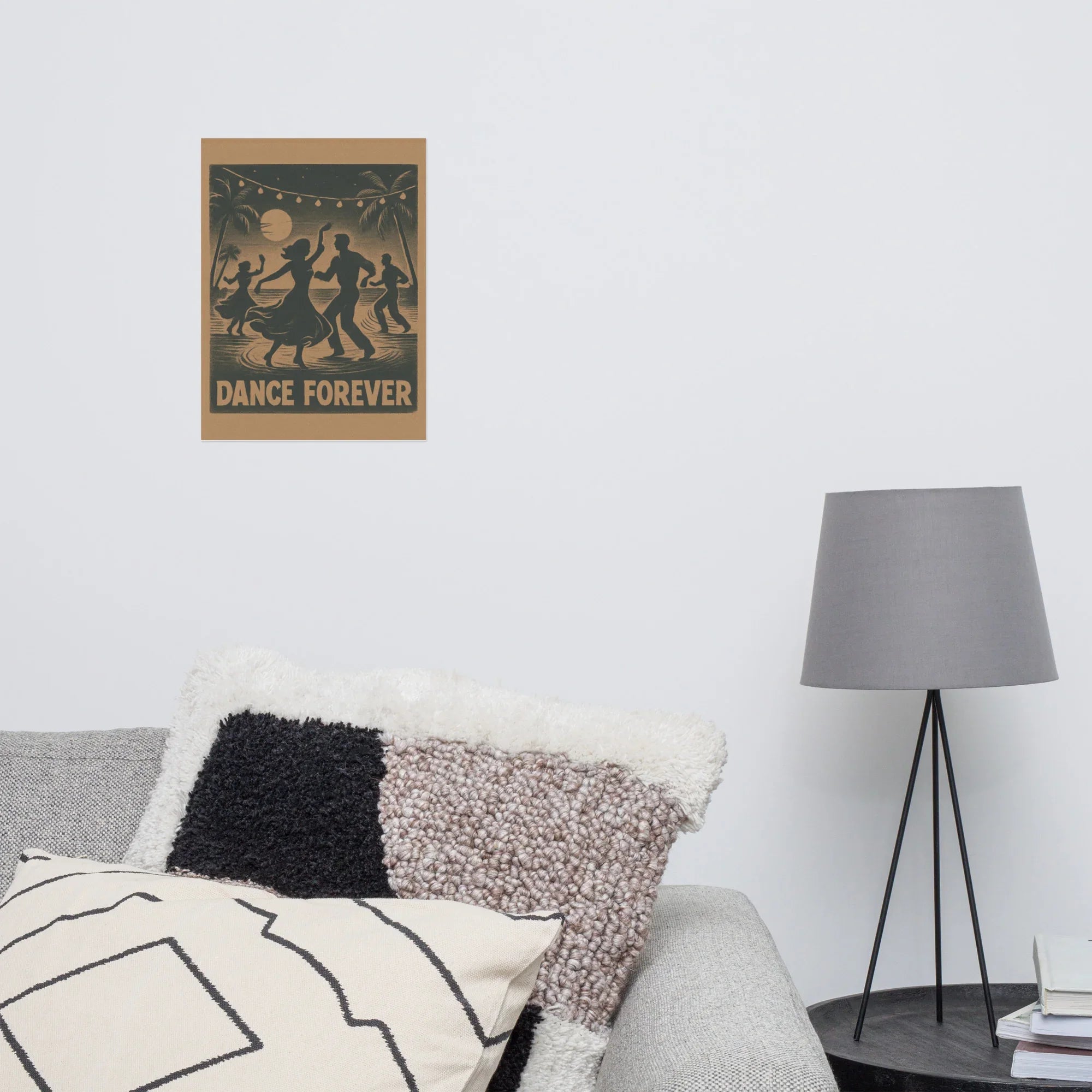 Dance Forever Poster – Vintage Beach Boogie Aesthetic - RaZits