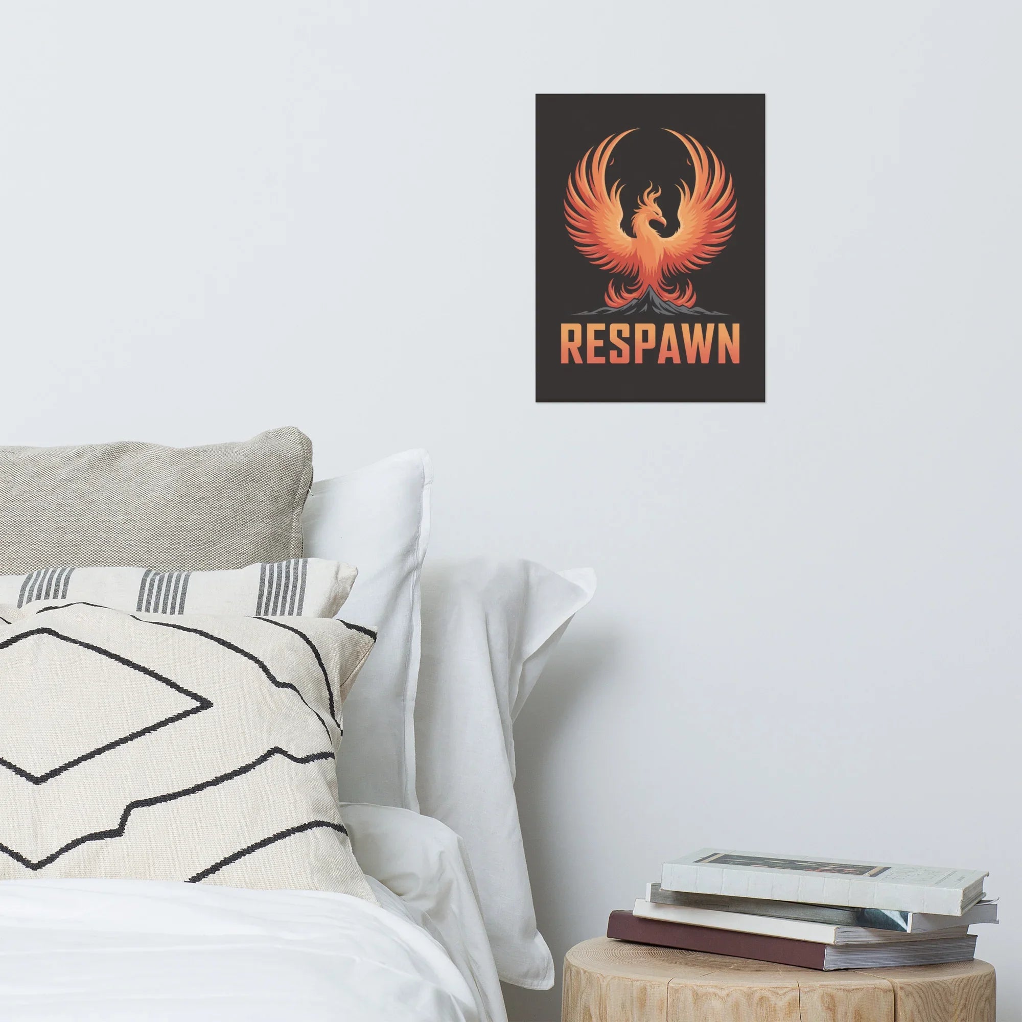 Respawn – Phoenix Rebirth Gaming Poster - RaZits