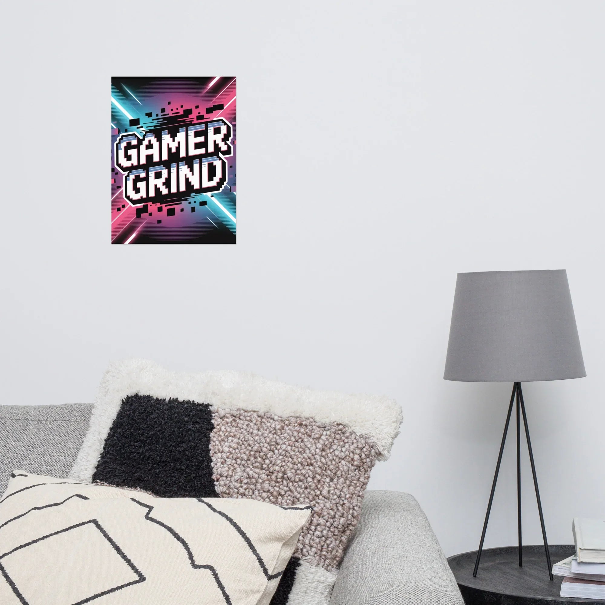 Gamer Grind – Motivational Gaming Poster for Every Setup - RaZits