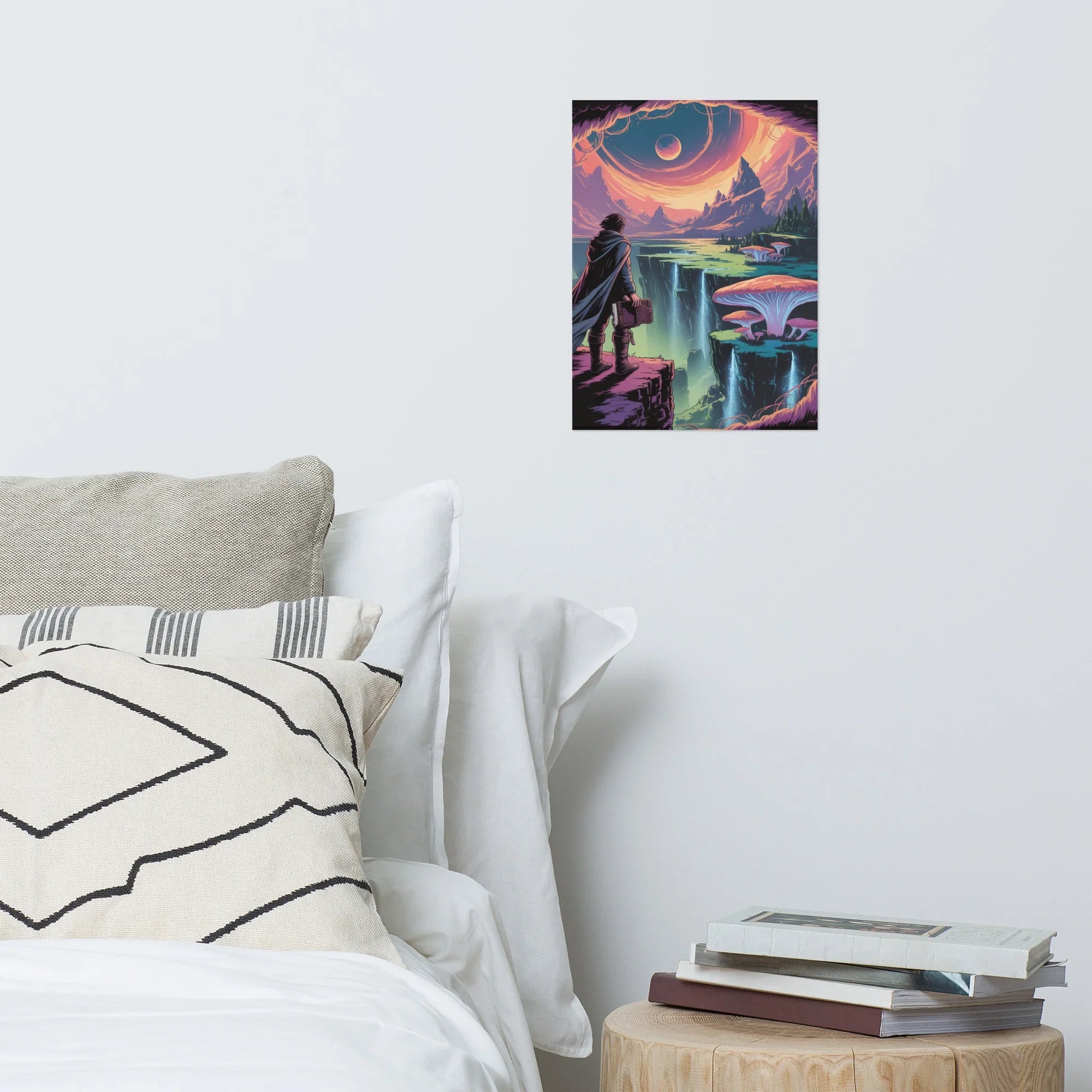 Beyond the Rift - Fantasy Explorer Gaming Poster - RaZits