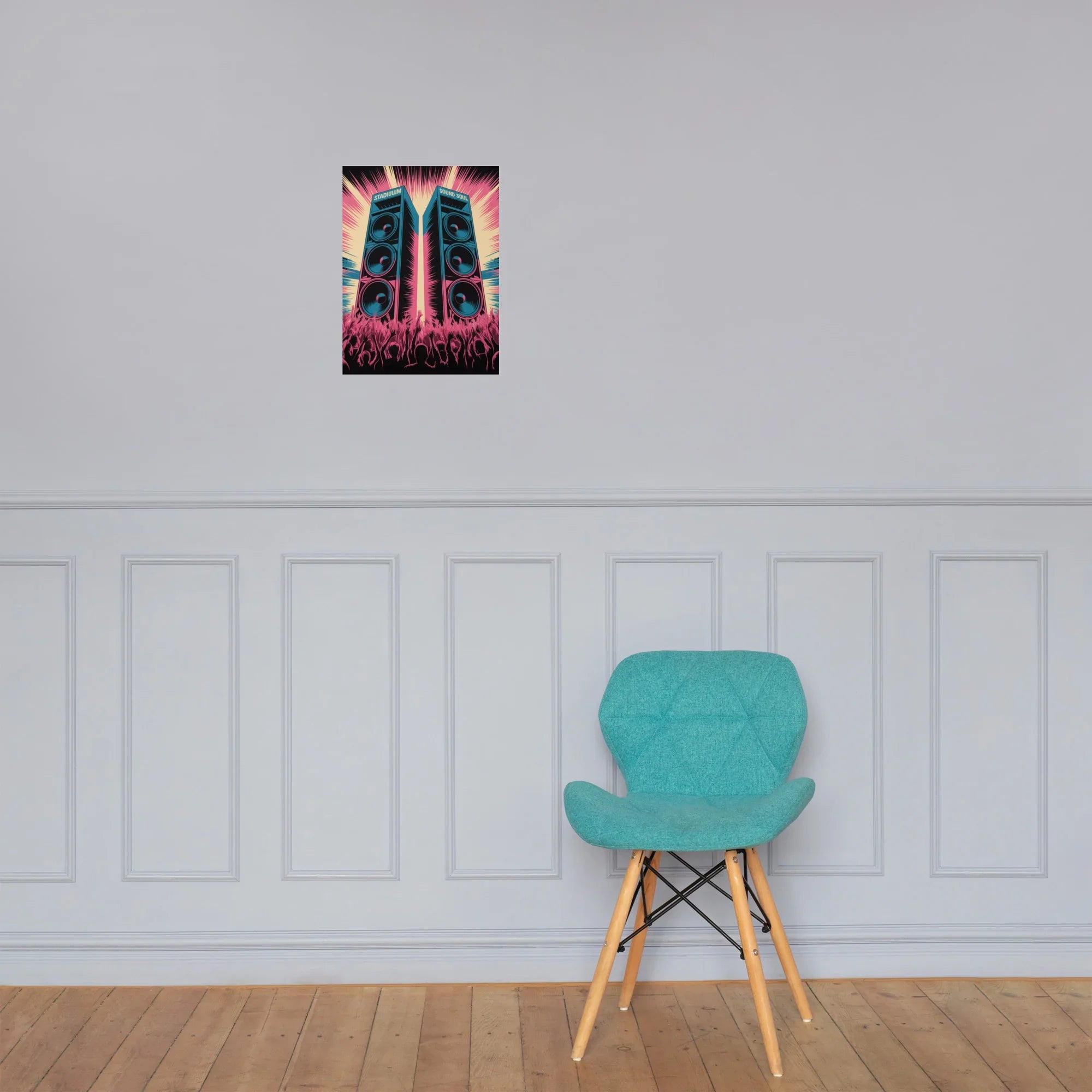 Stadium Sound Soul Poster – Speaker Tower Hype Energy - RaZits