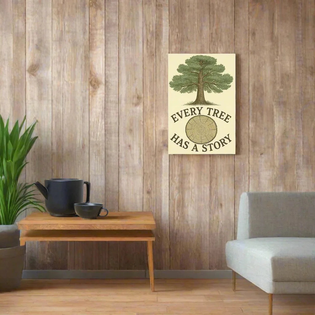 Every Tree Has a Story – Vintage Nature Tree Print - RaZits