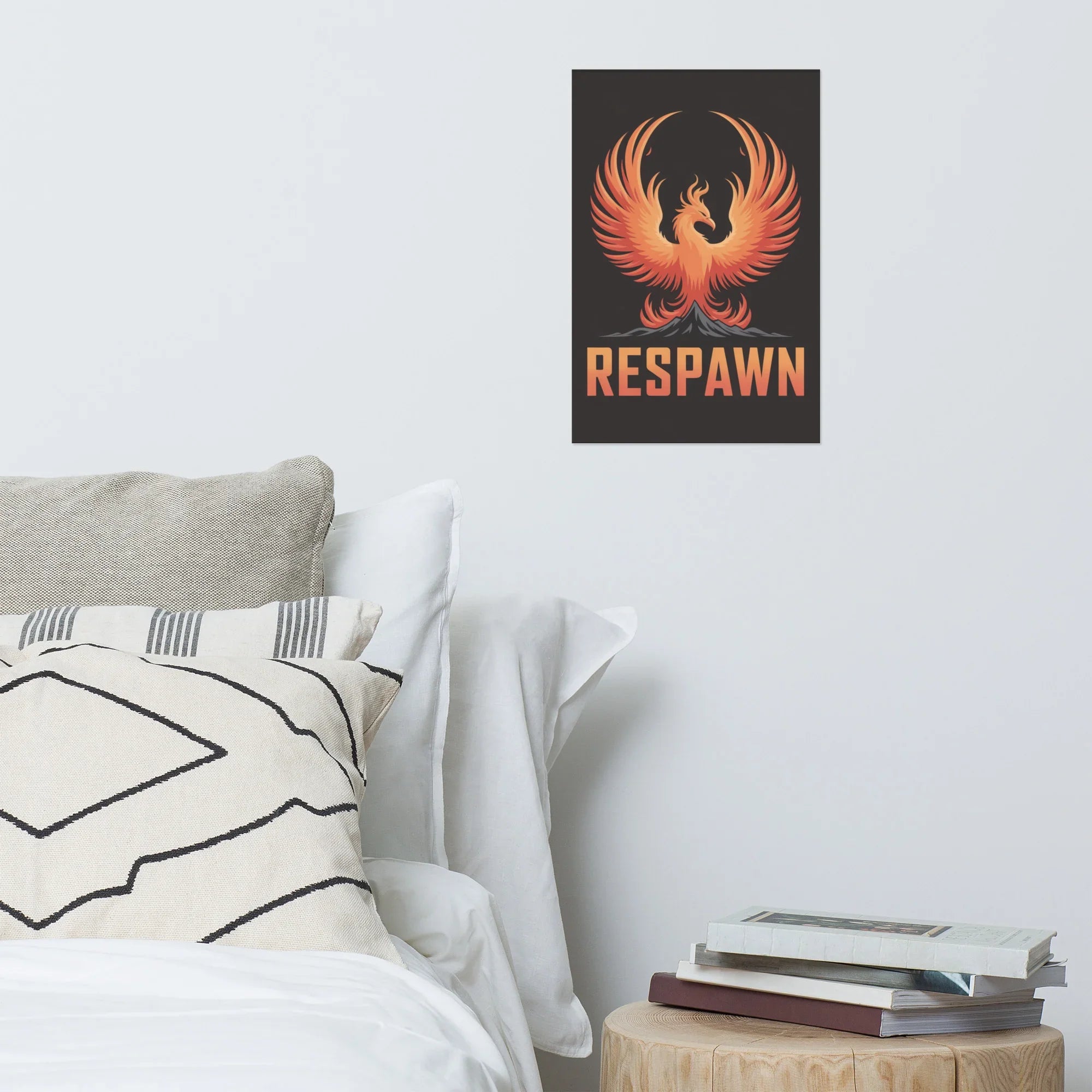 Respawn – Phoenix Rebirth Gaming Poster - RaZits