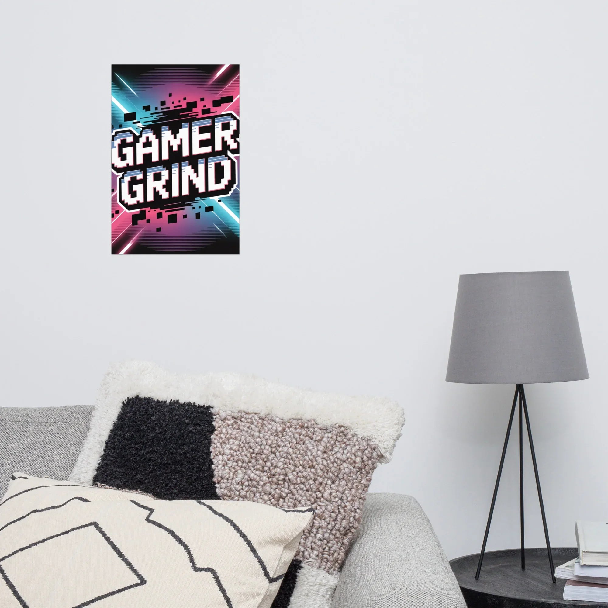 Gamer Grind – Motivational Gaming Poster for Every Setup - RaZits