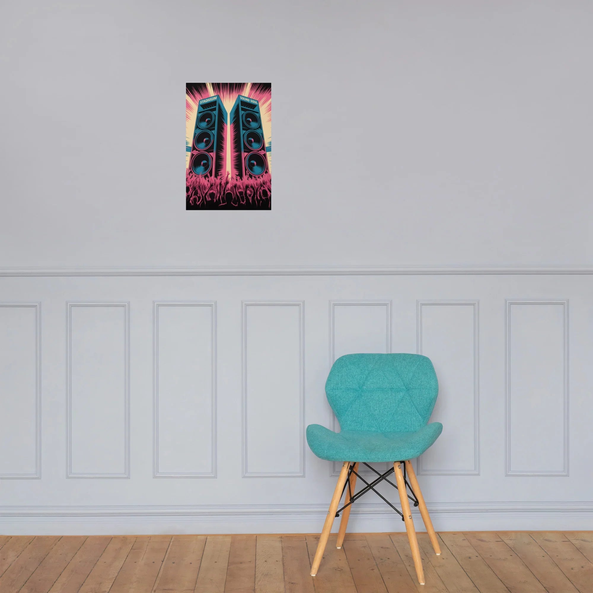 Stadium Sound Soul Poster – Speaker Tower Hype Energy - RaZits