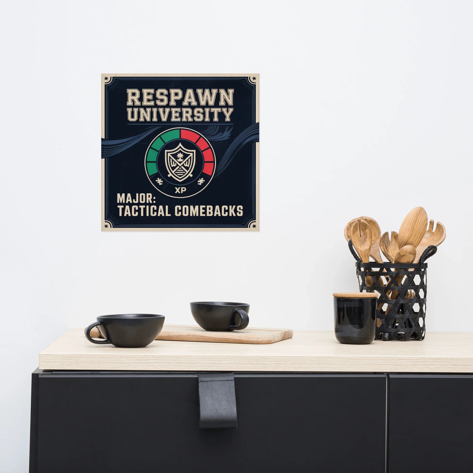 Respawn University Poster – Tactical Gamer Wall Art - RaZits