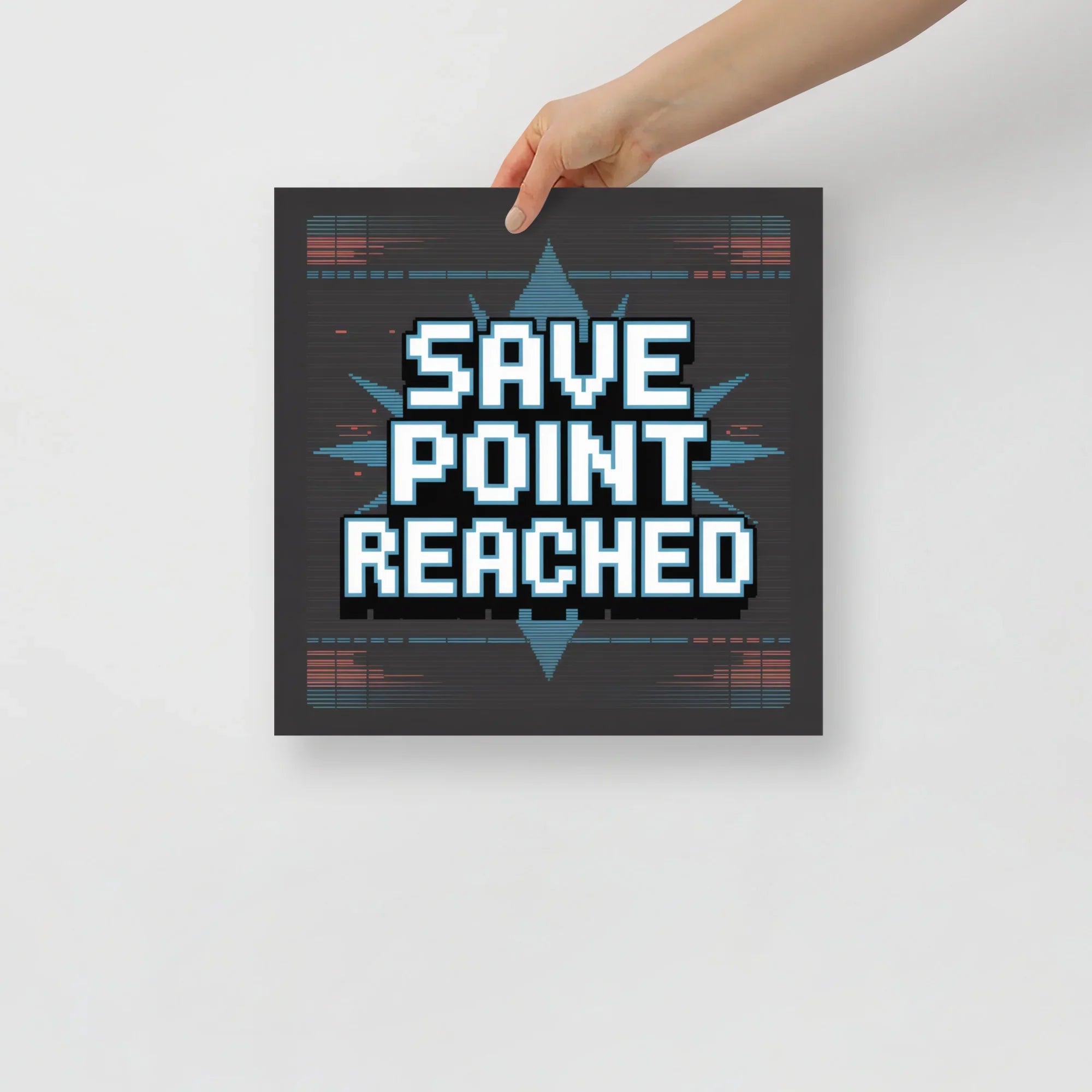 Save Point Reached Gaming Poster - RaZits