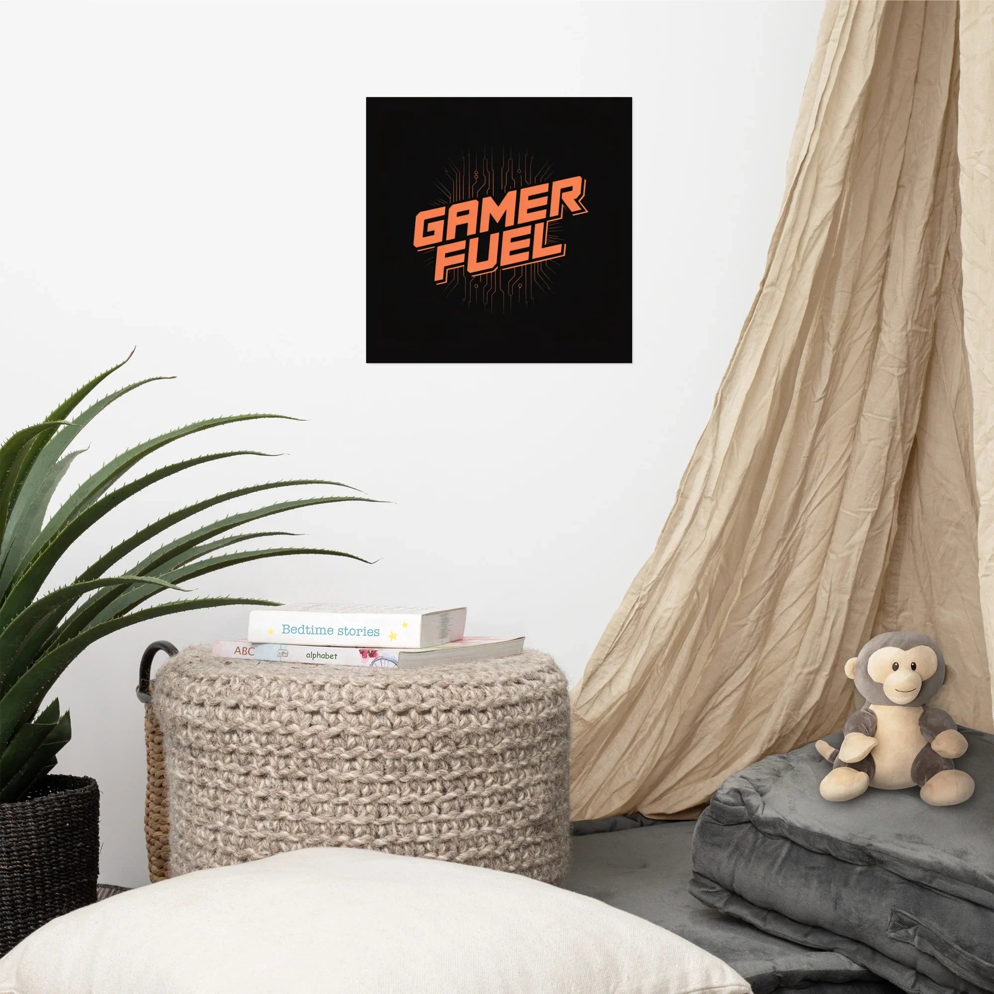 Gamer Fuel – Energy Circuit Gaming Poster - RaZits