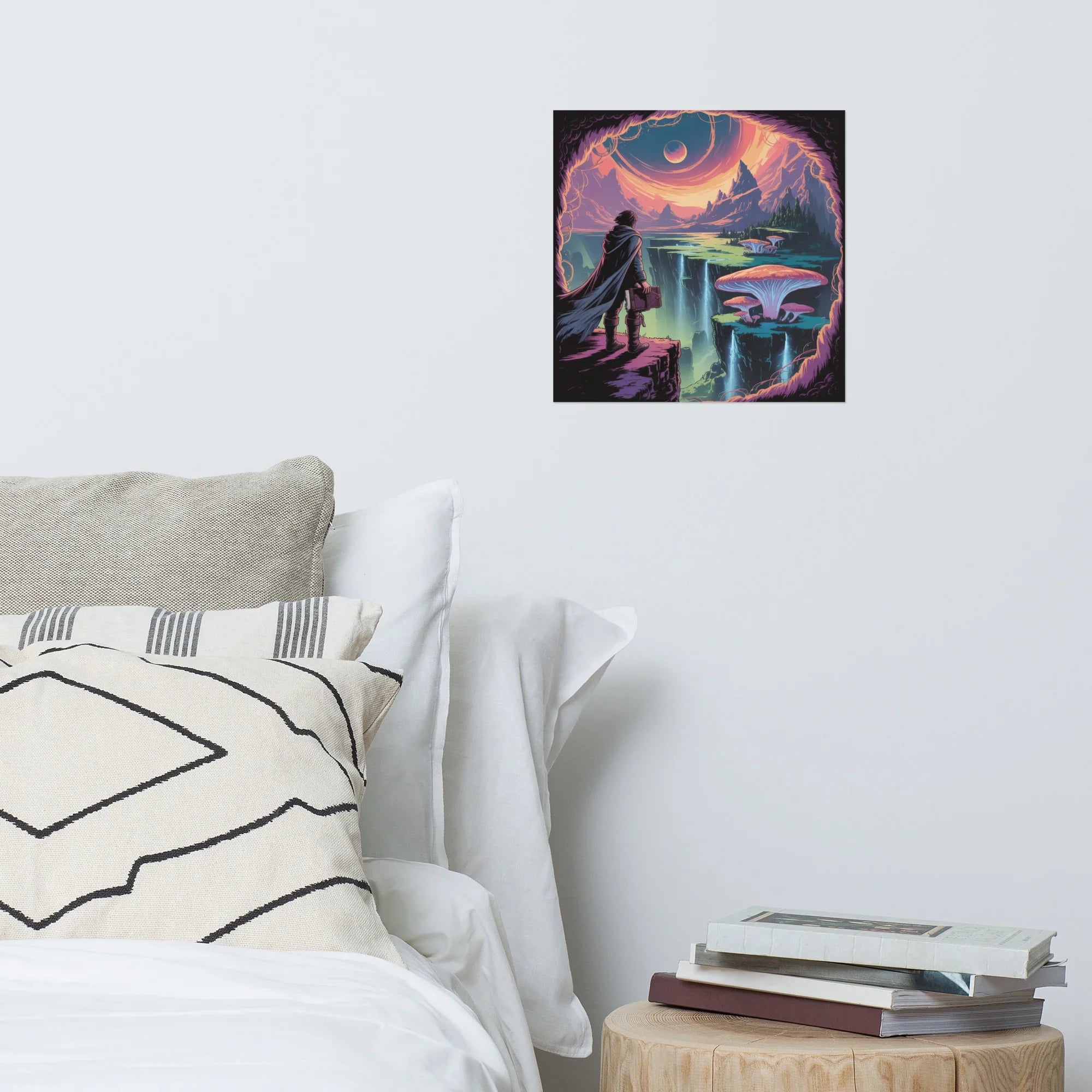 Beyond the Rift - Fantasy Explorer Gaming Poster - RaZits