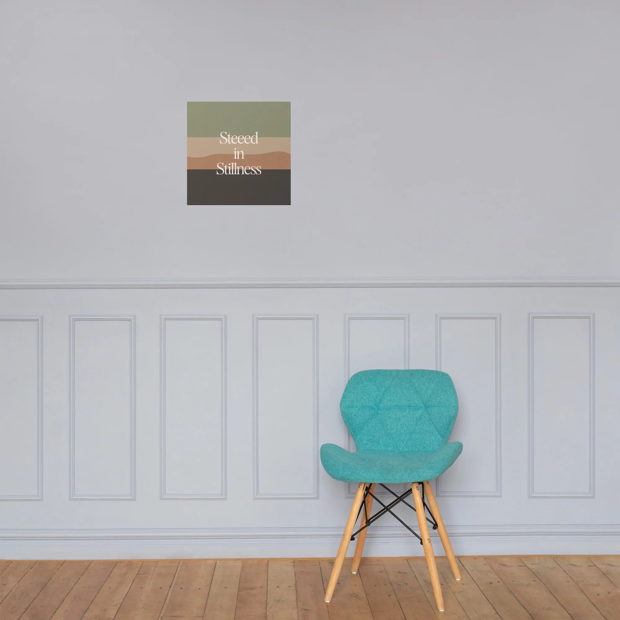 Steeped in Stillness Wall Art – Calm Coffee Meditation - RaZits