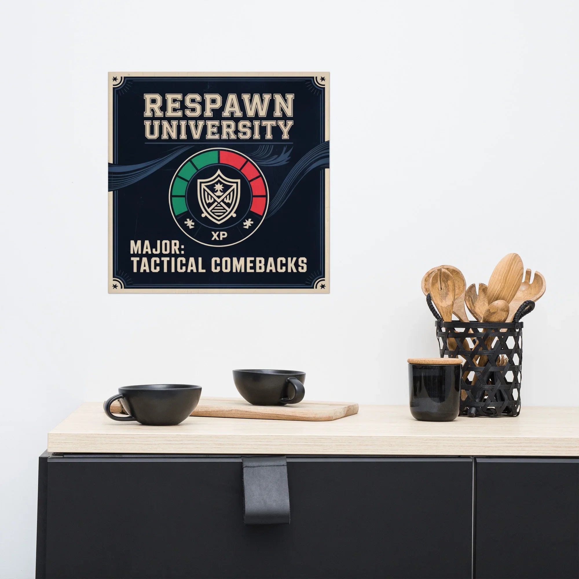 Respawn University Poster – Tactical Gamer Wall Art - RaZits