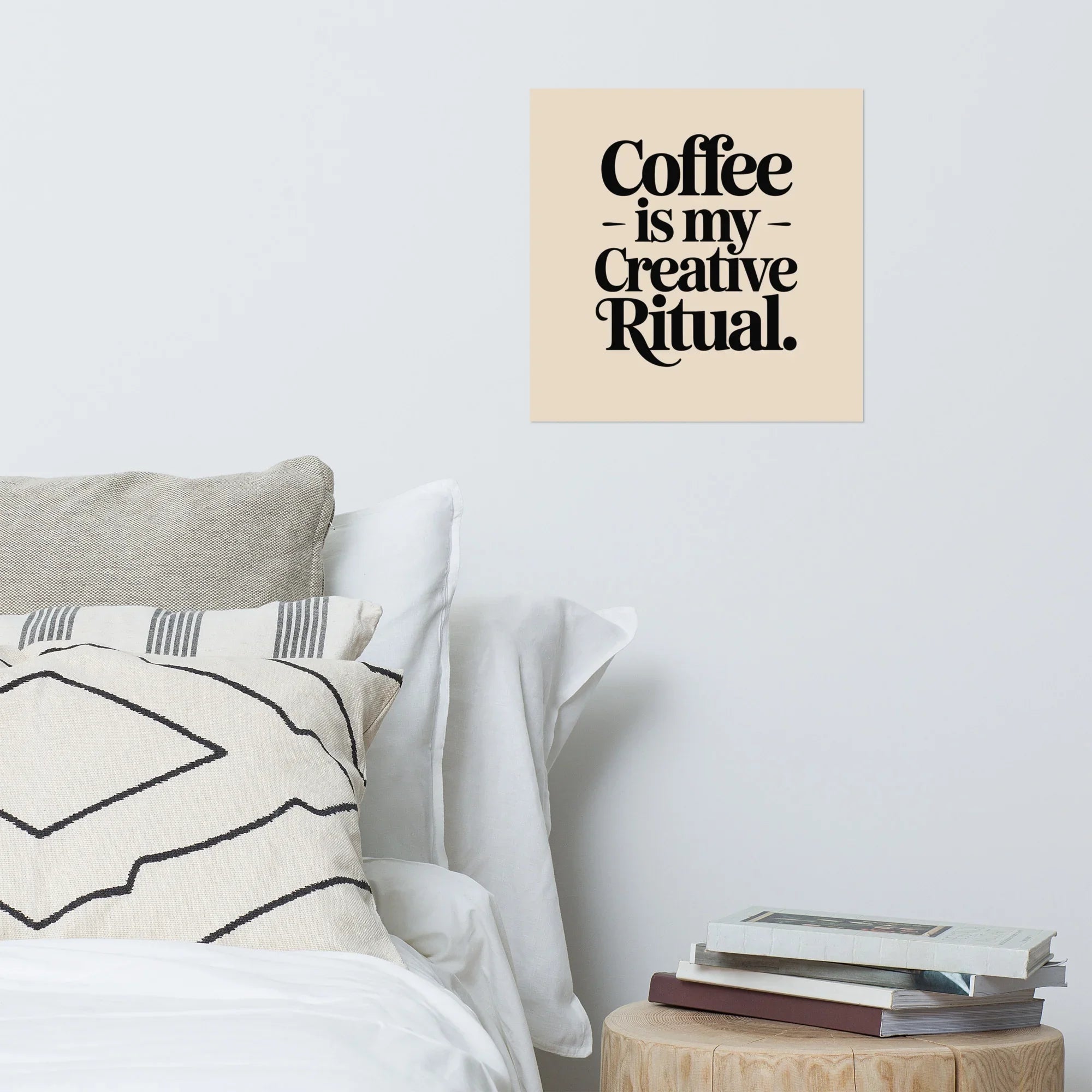 Creative Ritual Wall Art – Bold Coffee Studio Print - RaZits