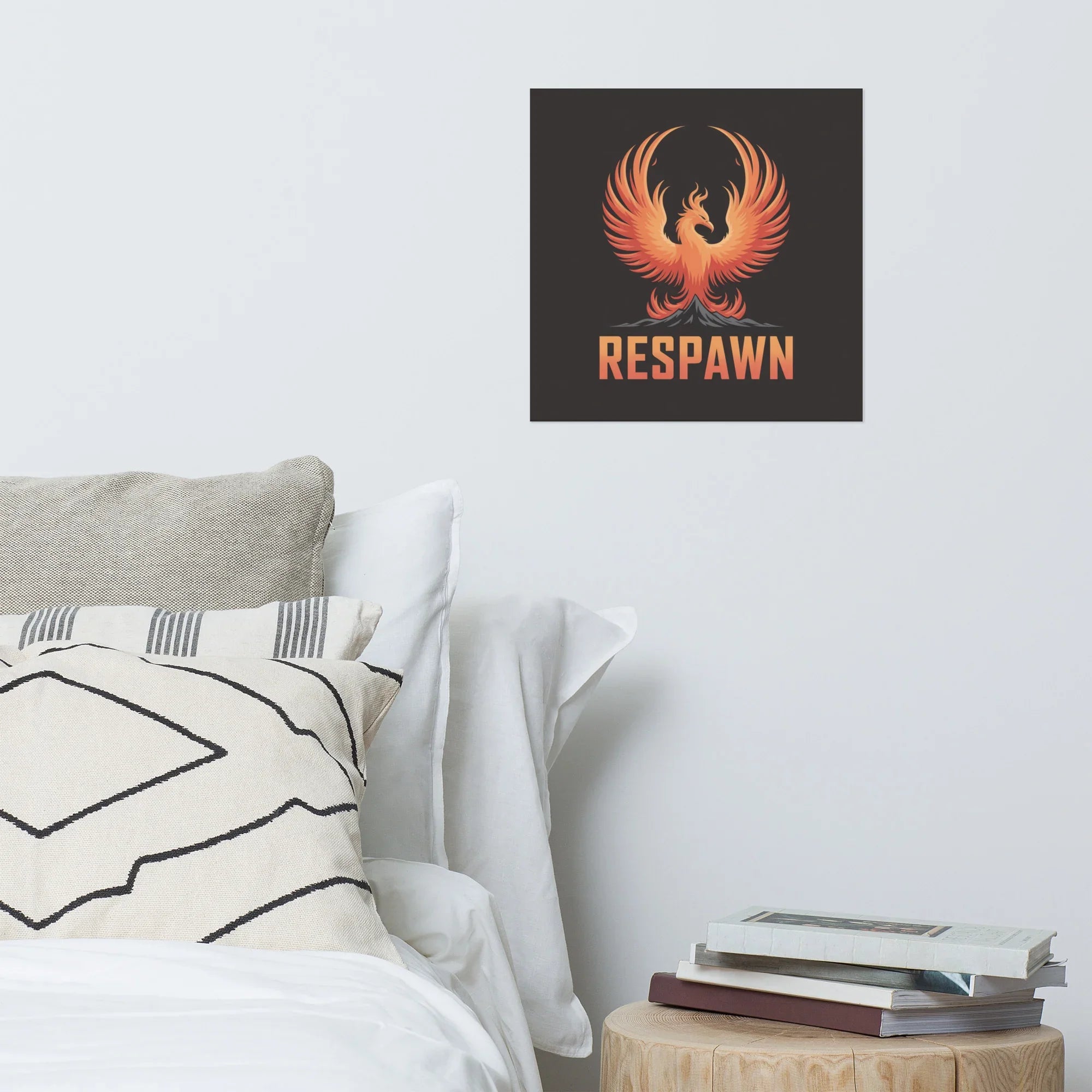 Respawn – Phoenix Rebirth Gaming Poster - RaZits