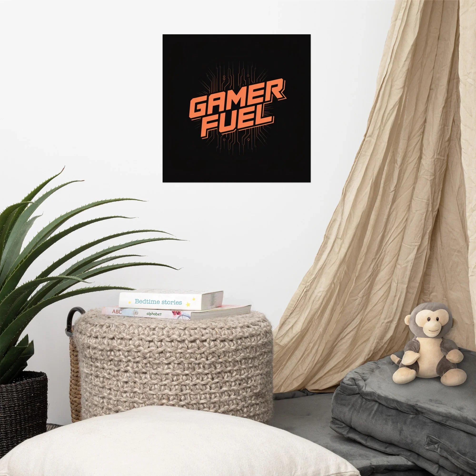 Gamer Fuel – Energy Circuit Gaming Poster - RaZits