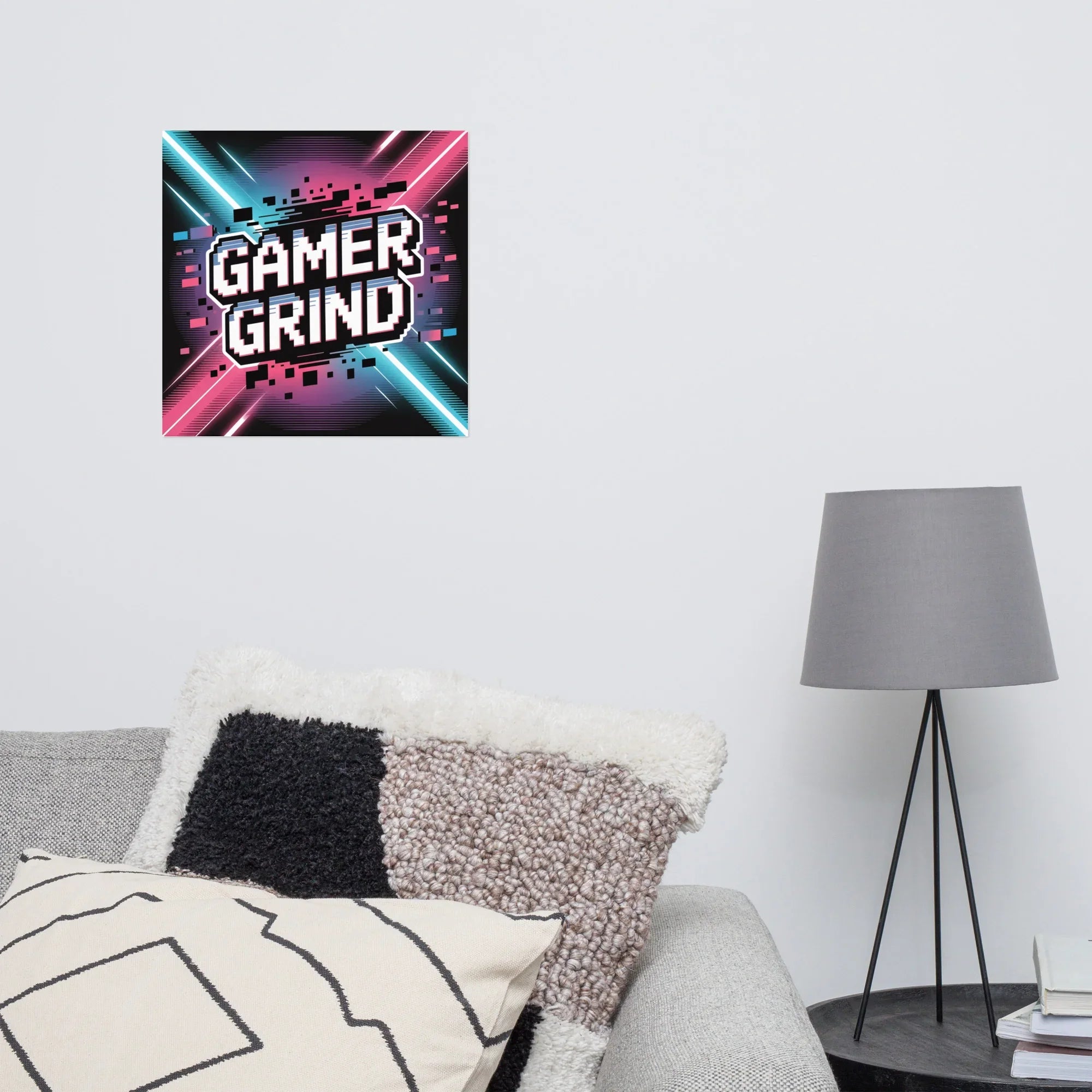 Gamer Grind – Motivational Gaming Poster for Every Setup - RaZits