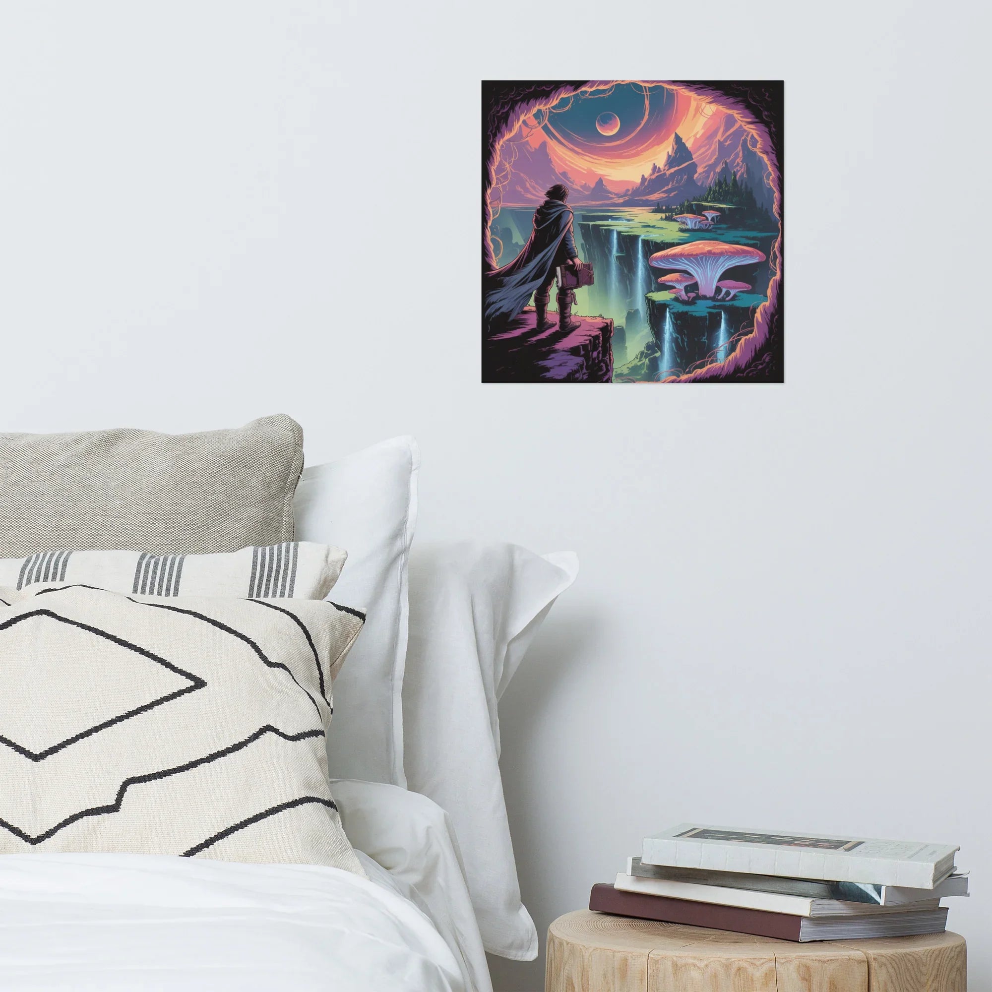 Beyond the Rift - Fantasy Explorer Gaming Poster - RaZits