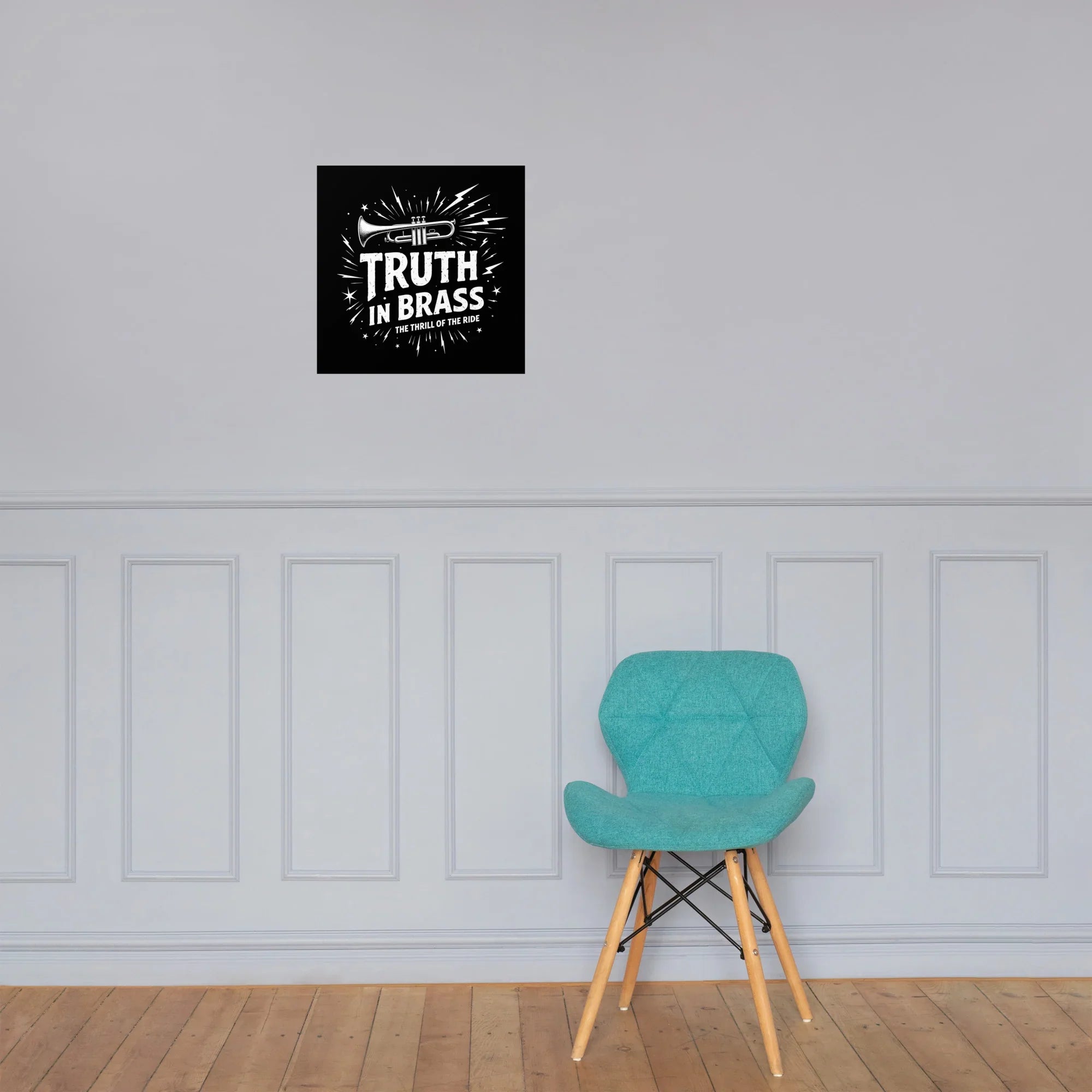 Truth in Brass Poster – Trumpet Energy Burst - RaZits